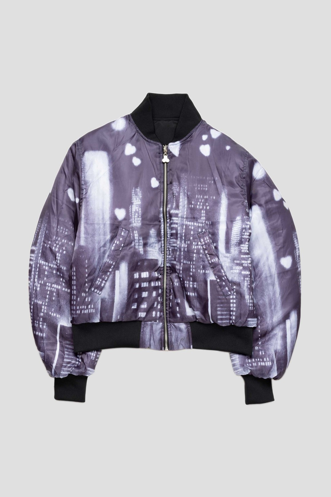 Carne Bollente ジャケット CARNE BOLLENTE City Sensations ボンバージャケット | ブラック