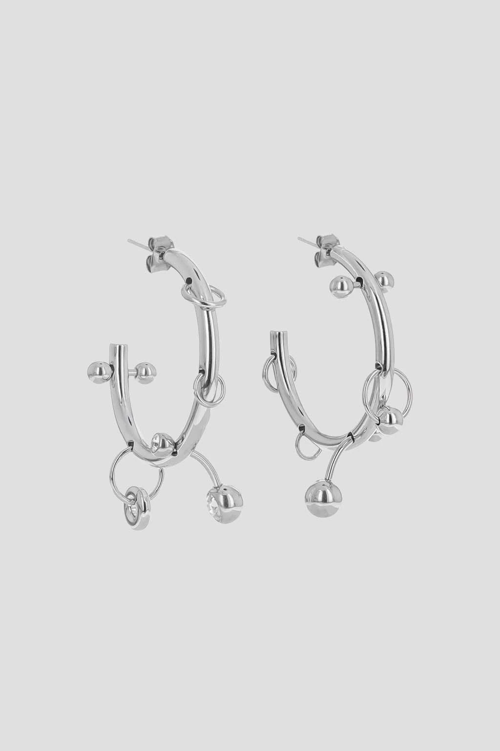 Jessie Earrings Palladium