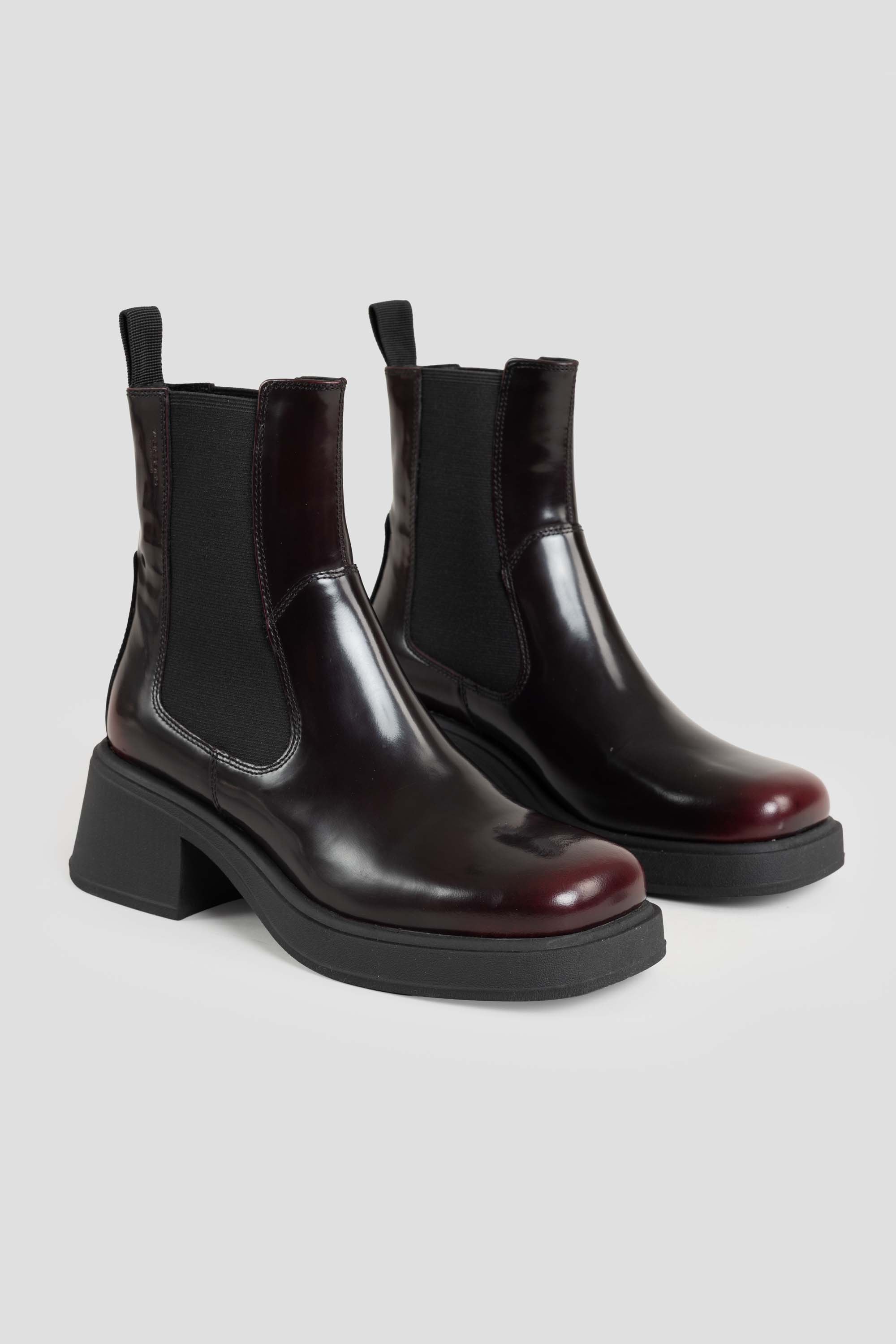 Dorah Boots Dark Bordeaux