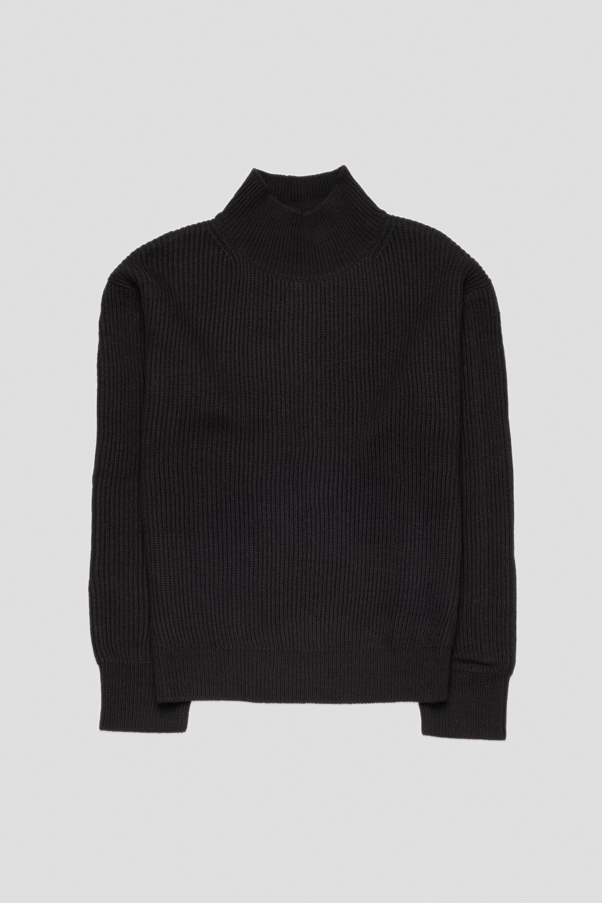 Turtleneck Pullover Black