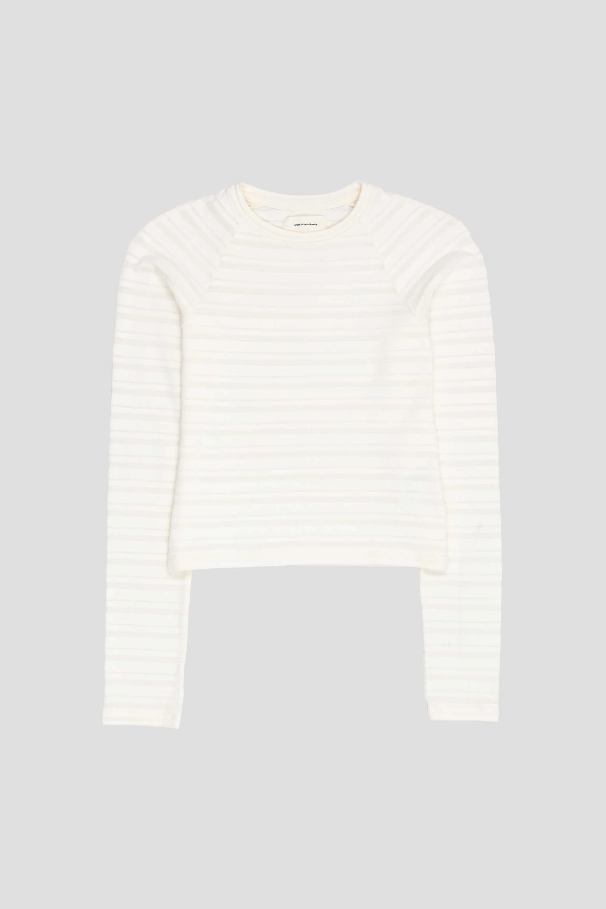 Women's Raglan LS Tee Off White Stripe
