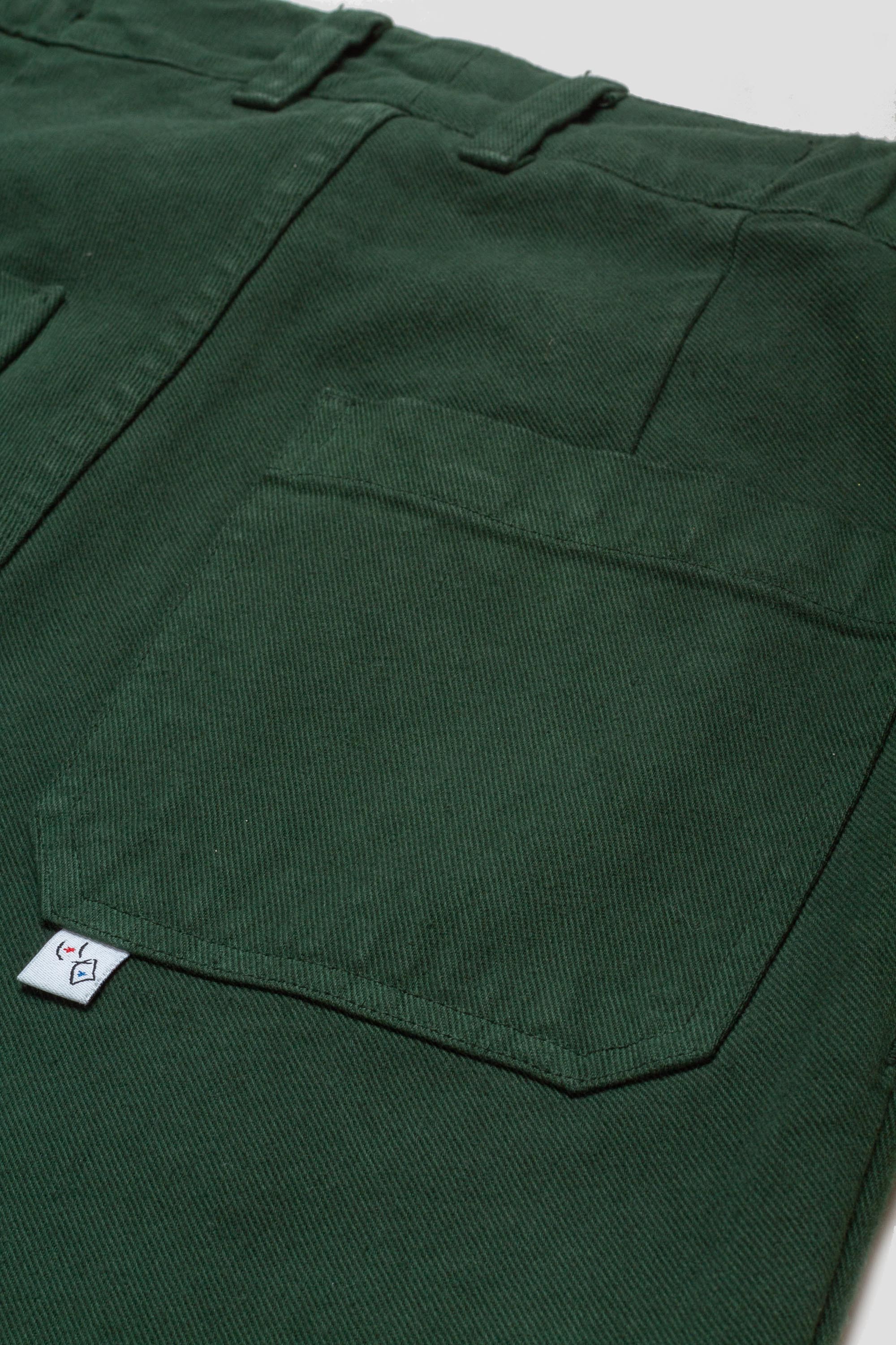 Pants Dark Green