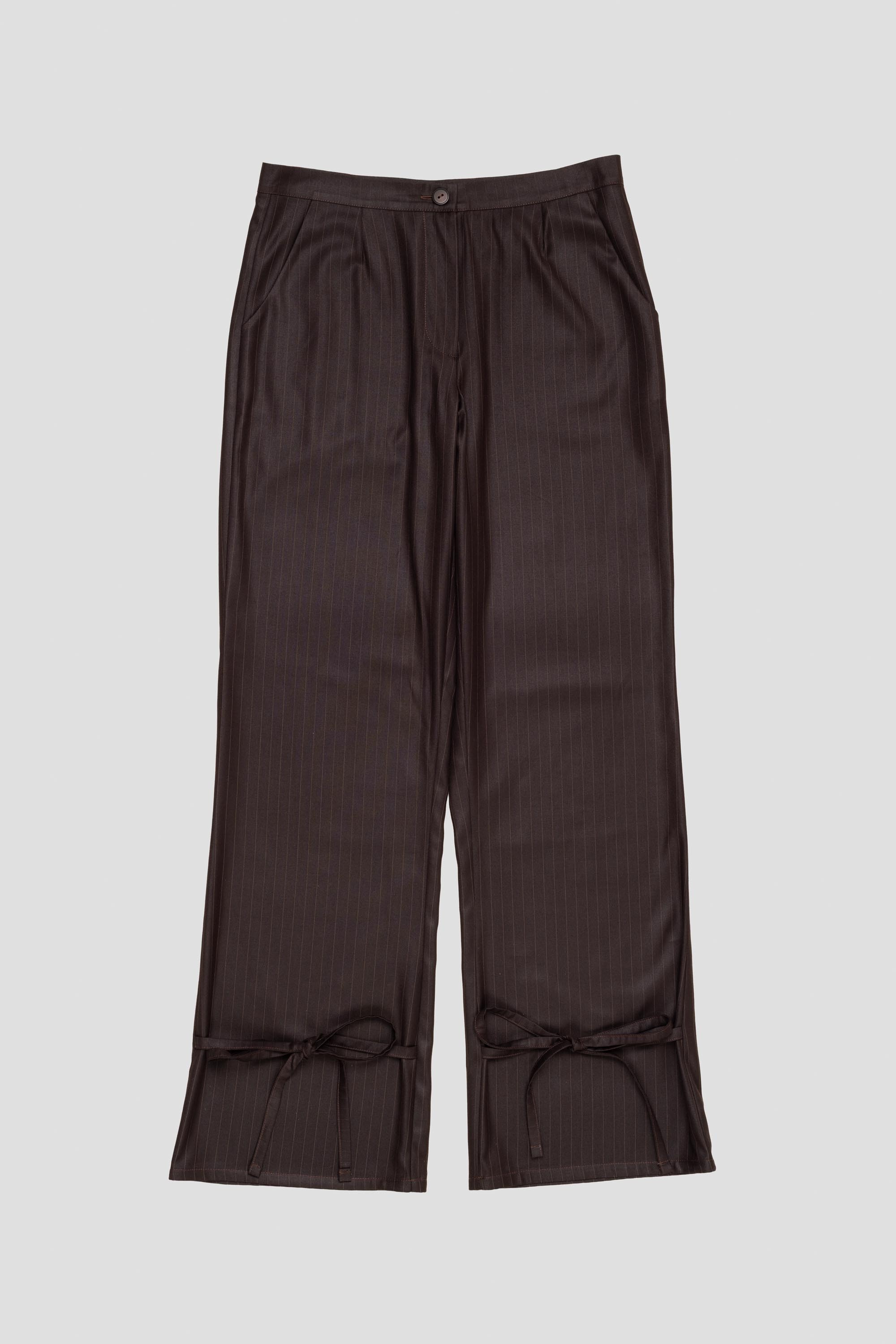 Tie Trousers Brown