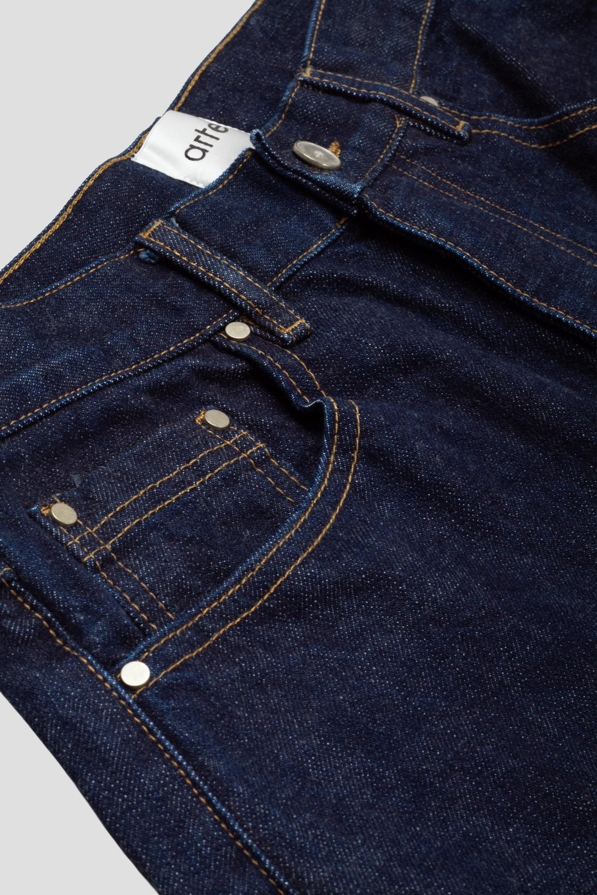 Denim Pants Dark Wash