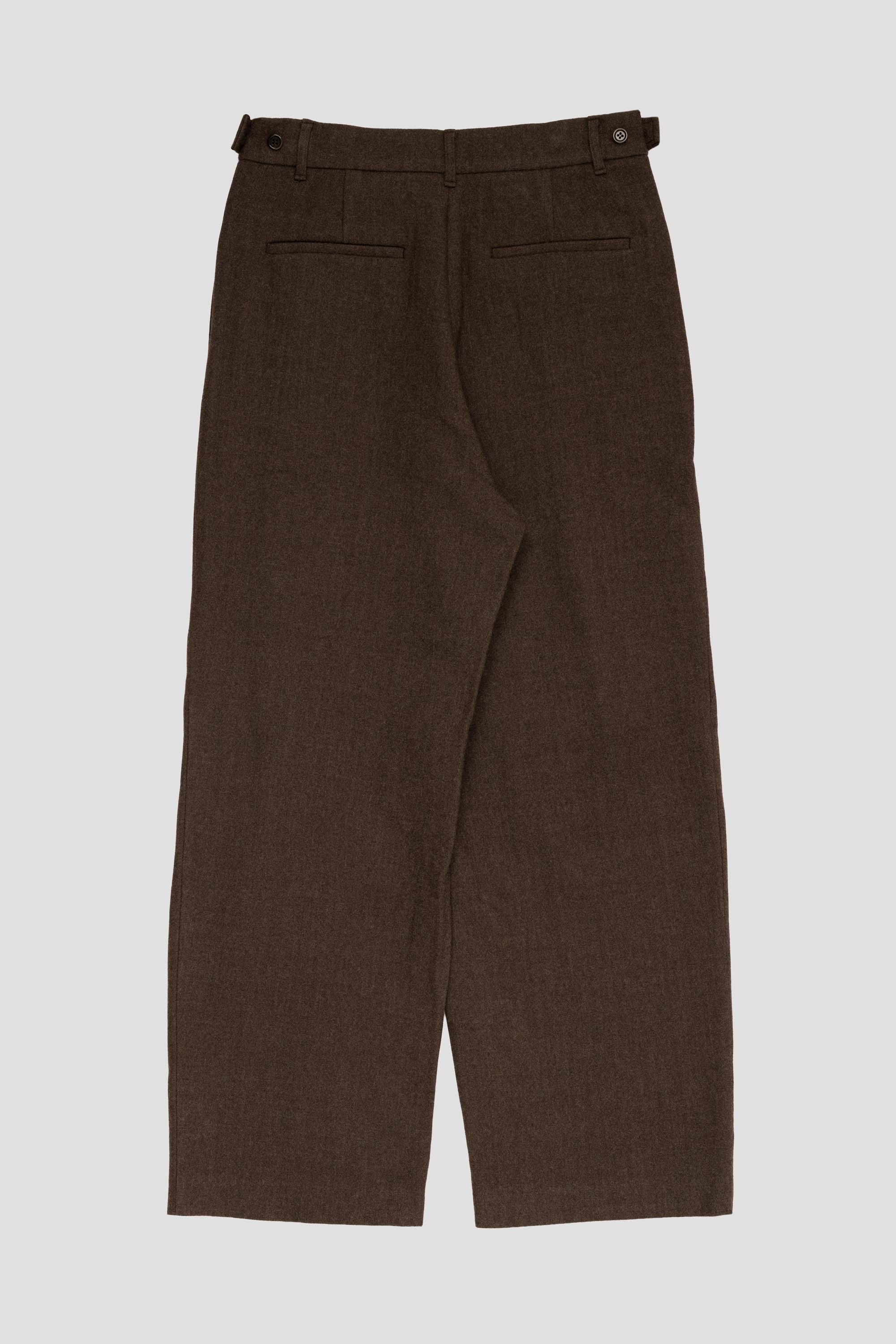 Wool Martin Pants Brown