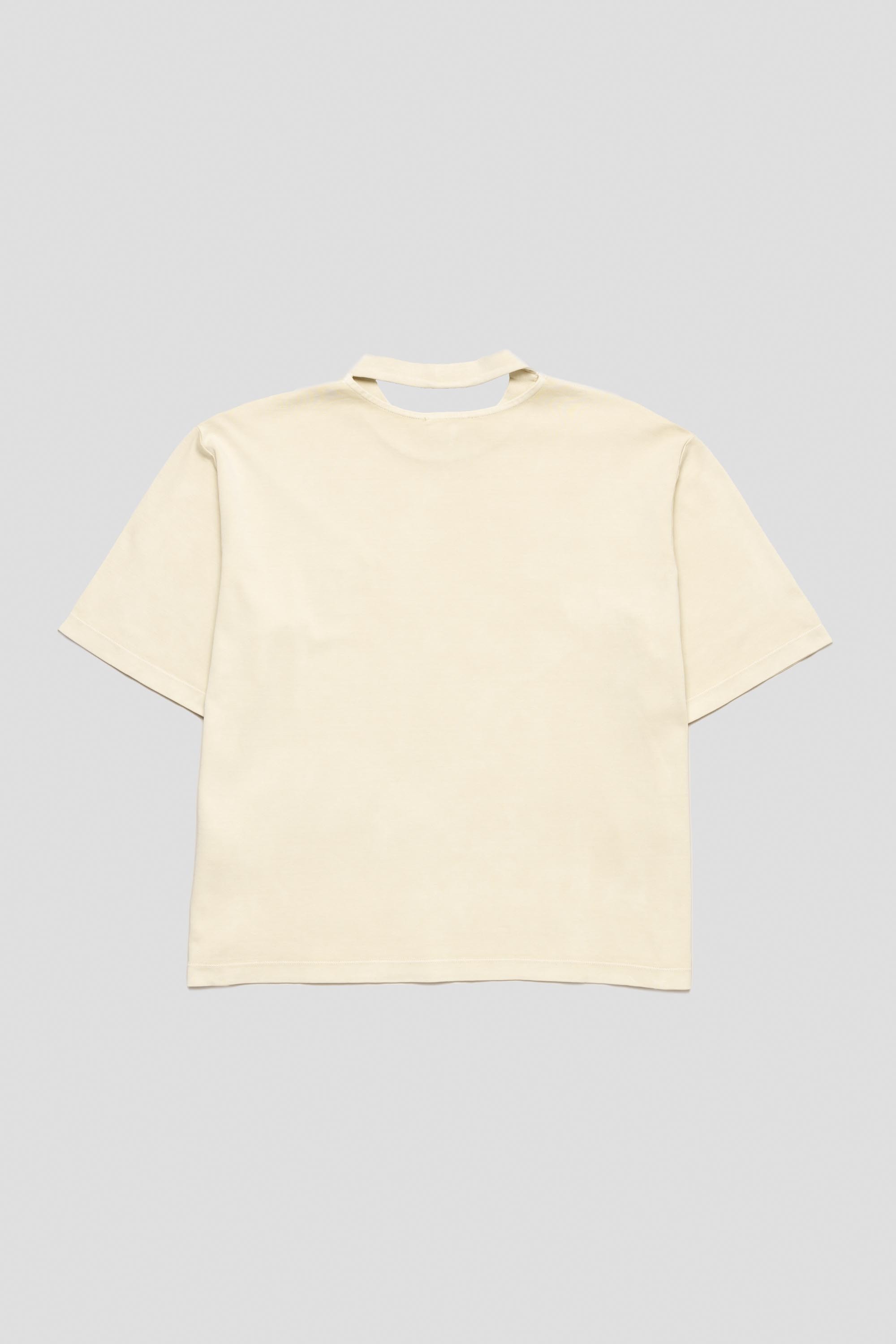 Mineral Dye Boxy T-Shirt Offwhite