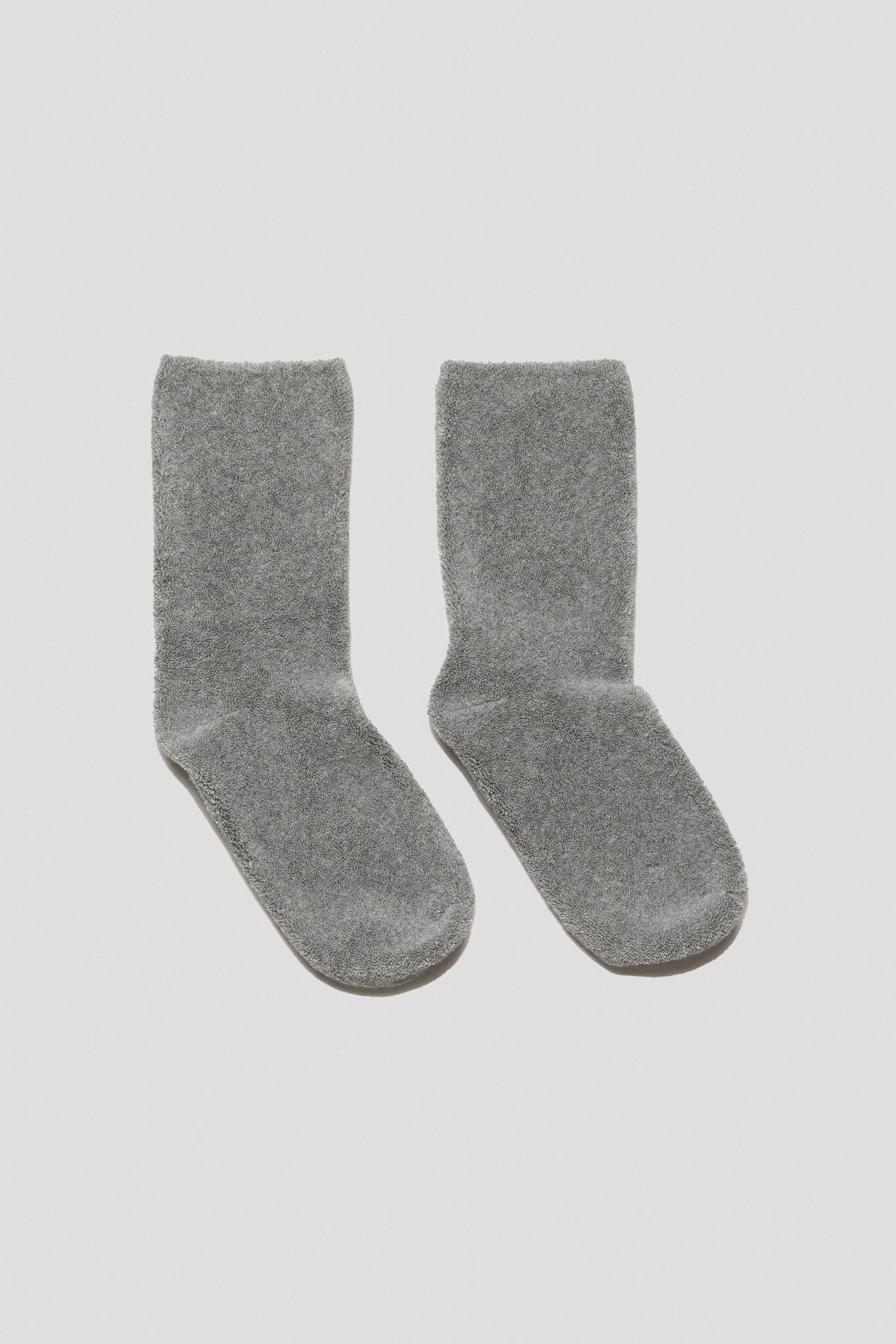 Buckle Overankle Socks Grey Melange