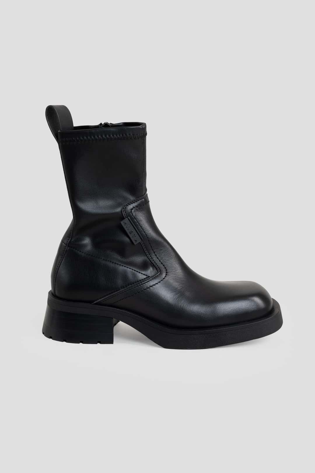 MiistaNew Oliana Ankle Boots Black
