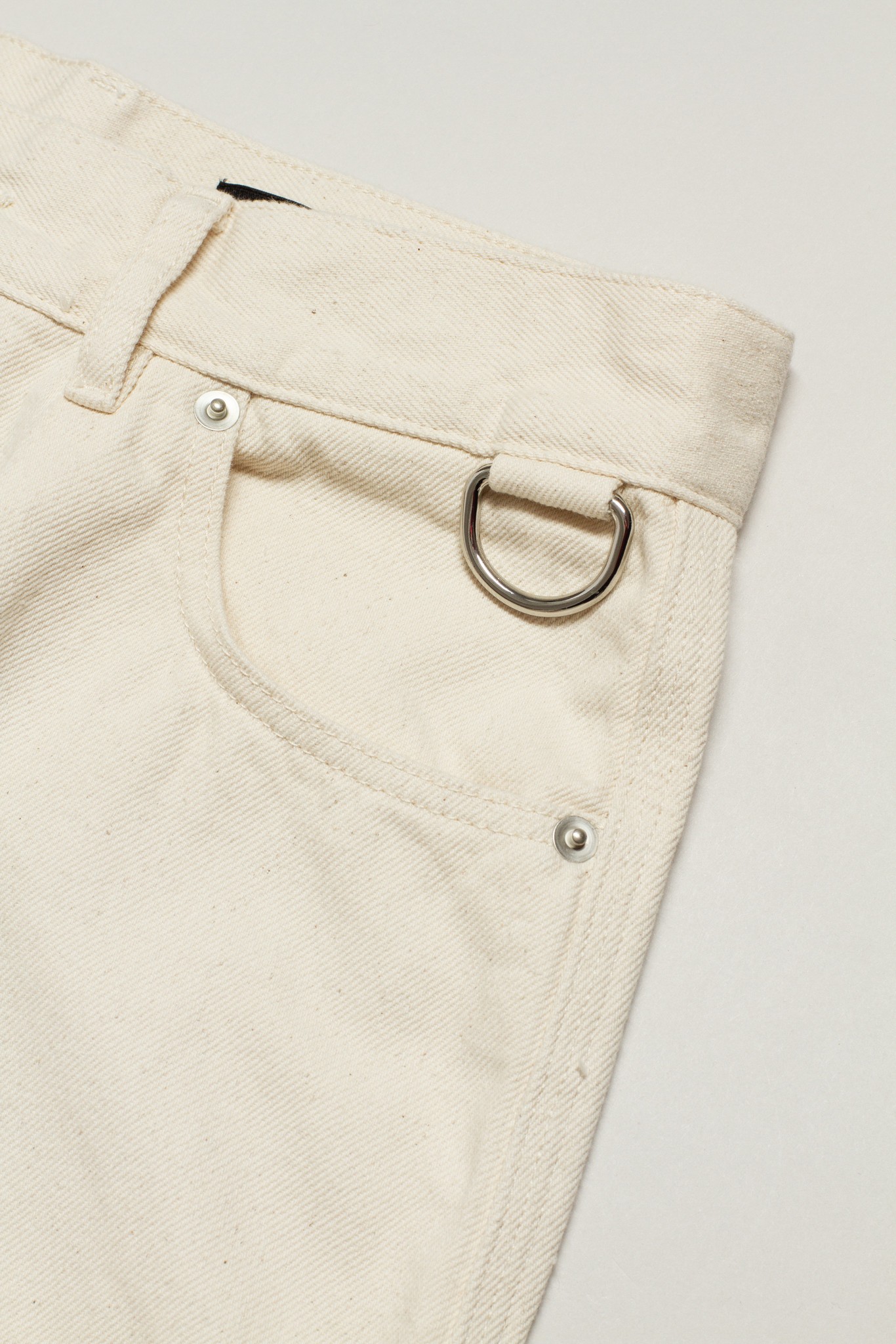 Stone Trousers Ecru Twill