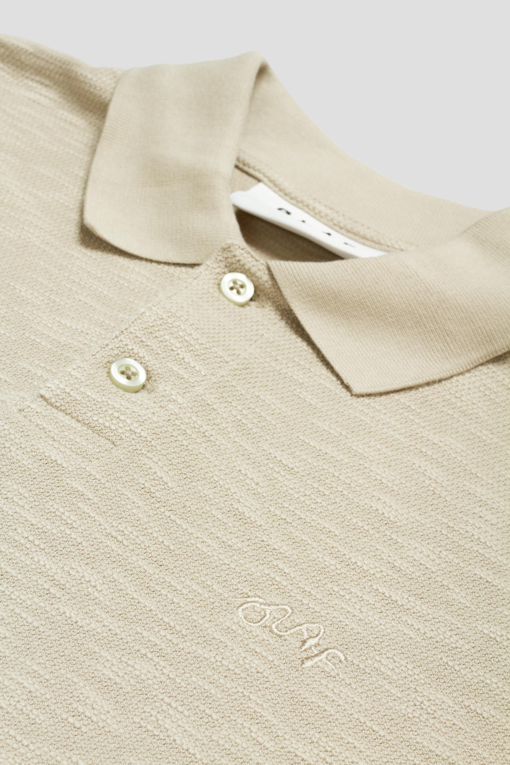 Slub Polo SS Light Sage