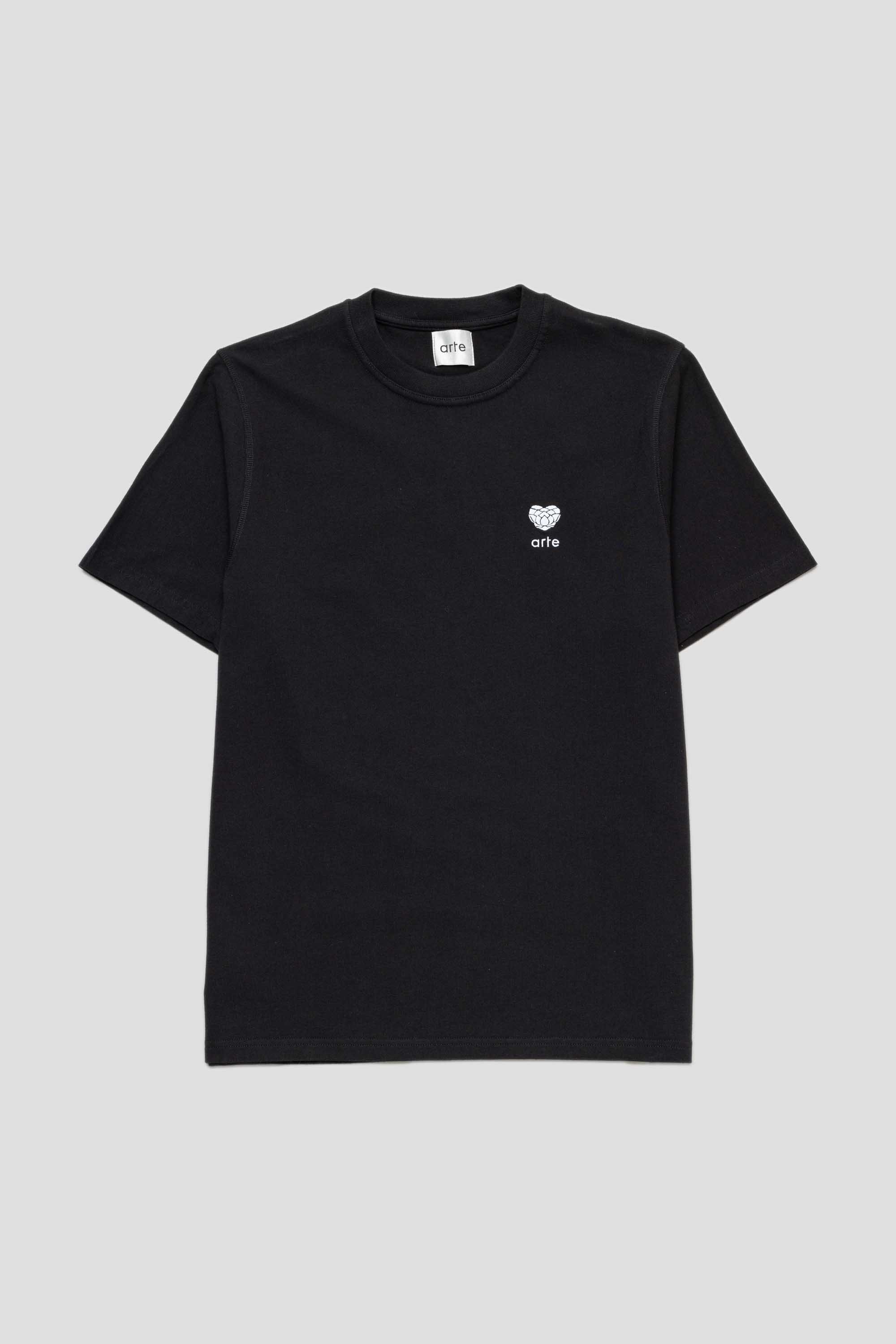 Heart Logo T-Shirt Black