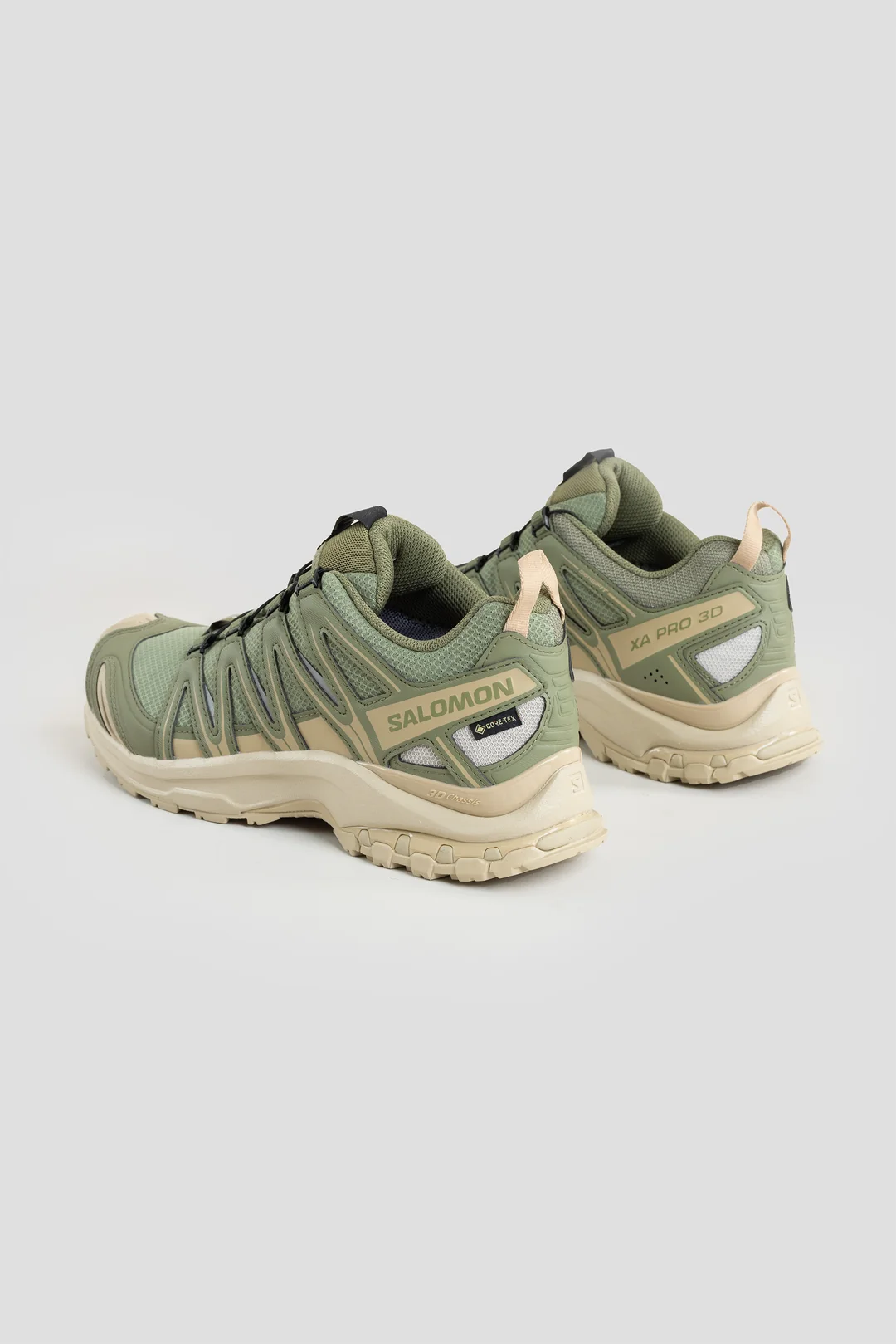 XA Pro 3D GTX Deep Lichen Green/White Pepper/Silver Cloud | Shelter