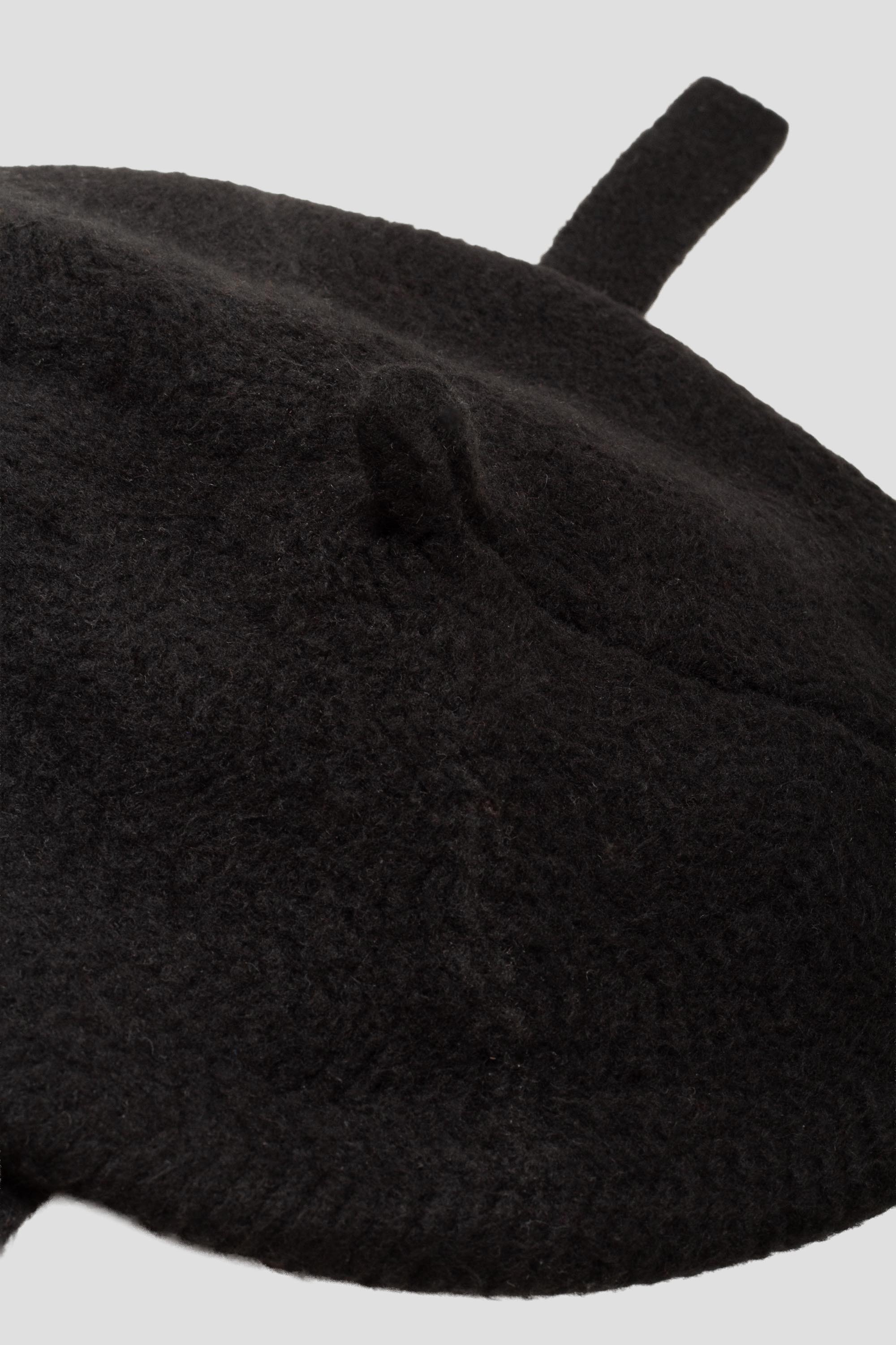 Wool Beret Black