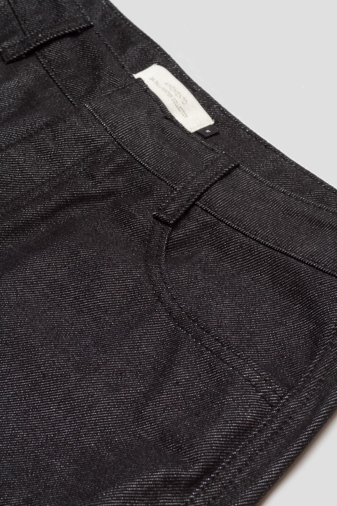 ◎AMOMENTO◎ COLORED STRAIGHT FIT DENIMBLACK AM24FWW01DNBLAC Mens Colored Straight Fit Denim Black | Shelter