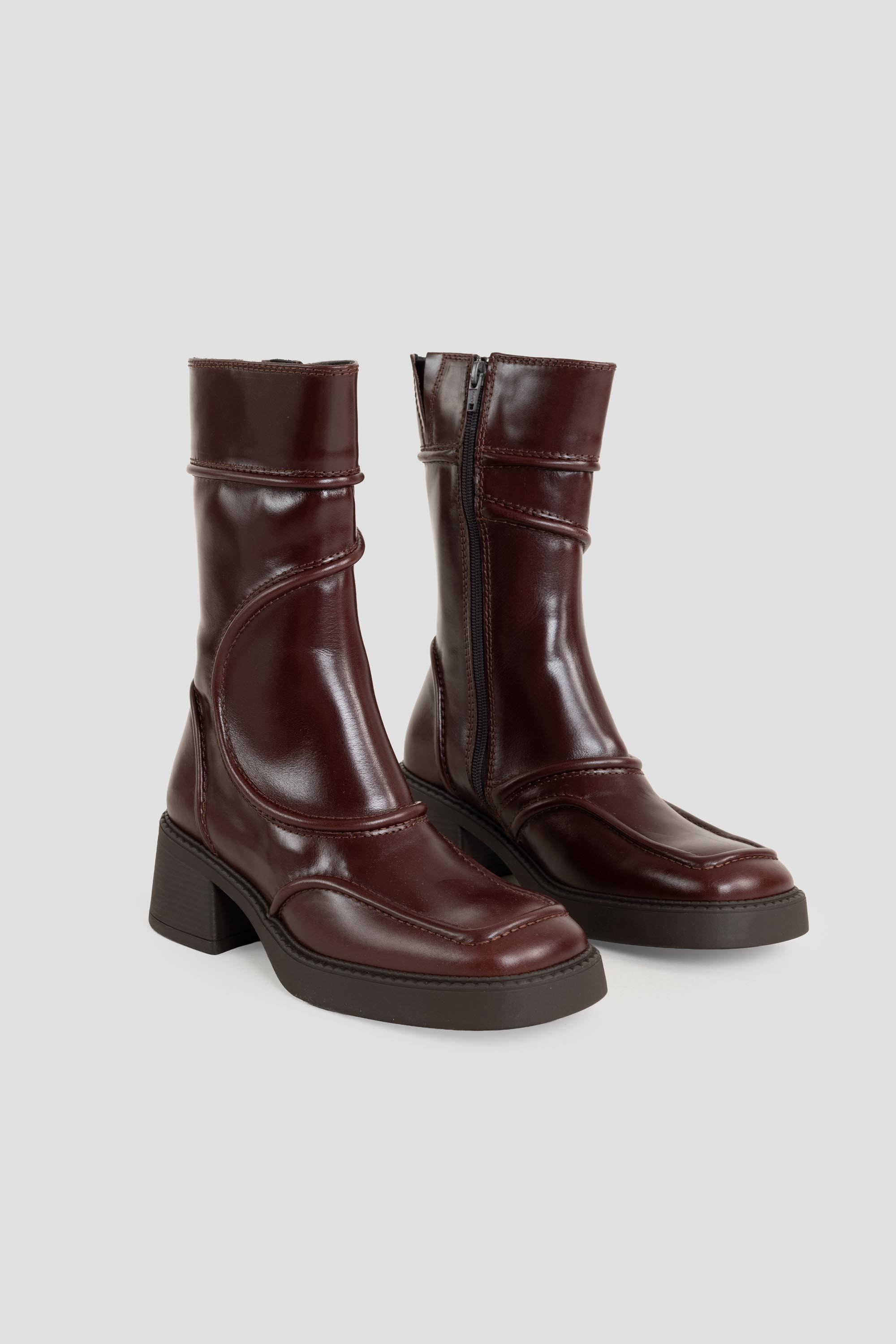 Malene Ankle Boots New Brown