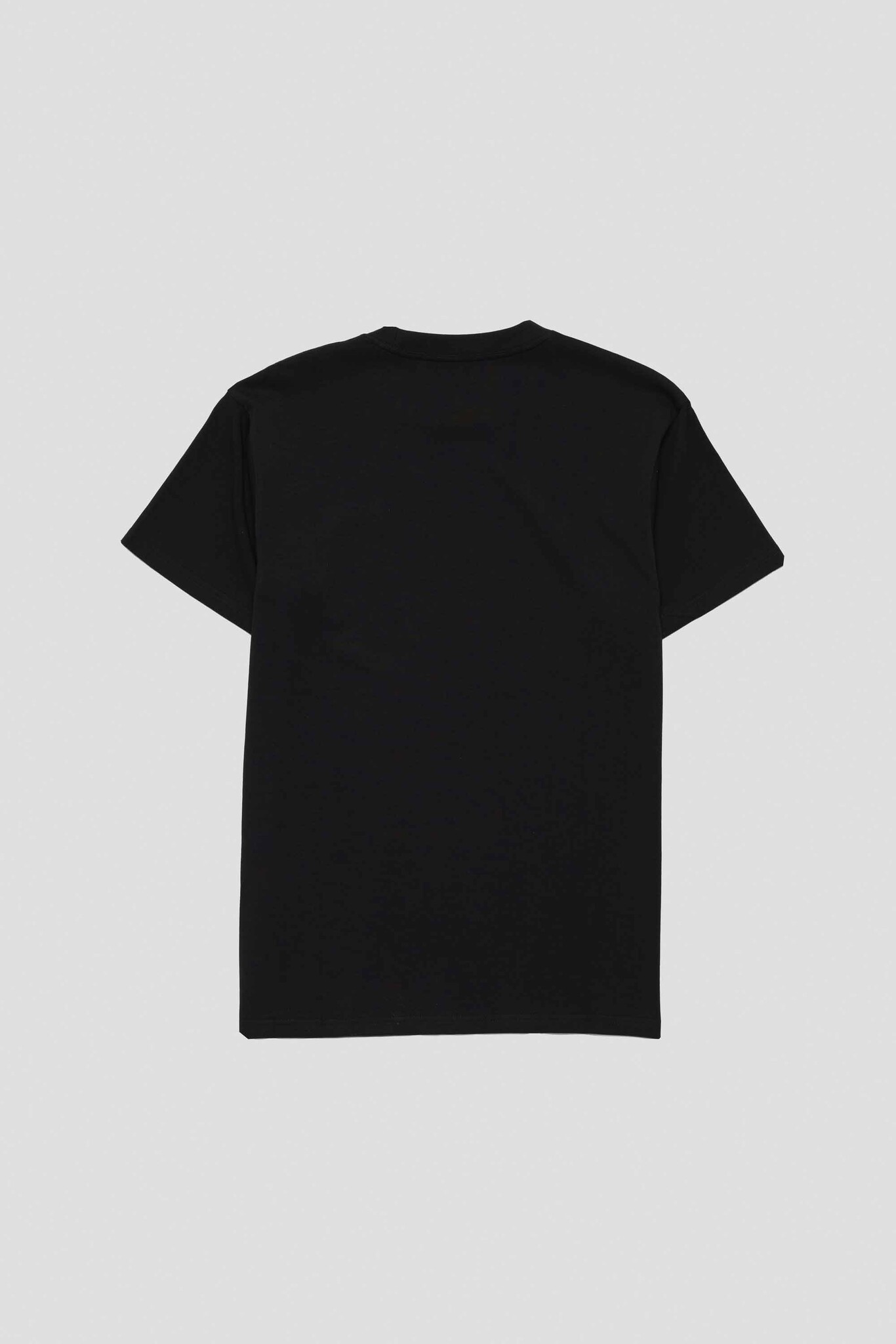 S/S Script Embroidery T-Shirt Black/White