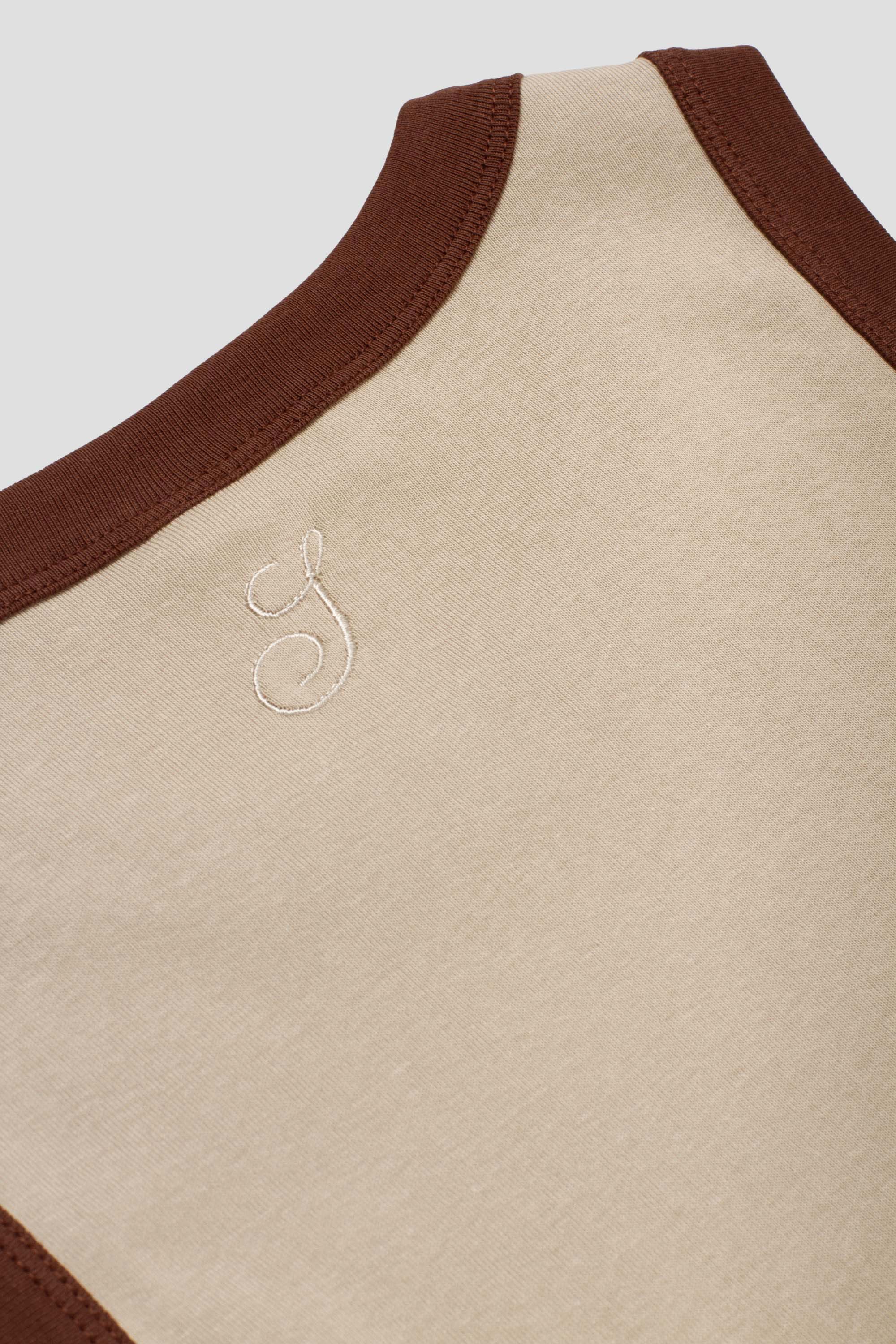 June Tanktop Taupe/Brown