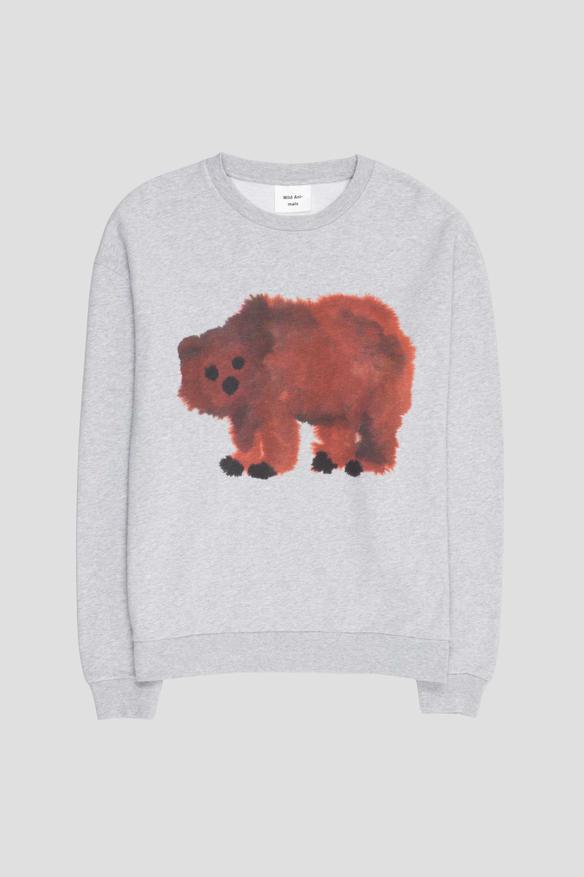 Bear Sweater Heather Grey