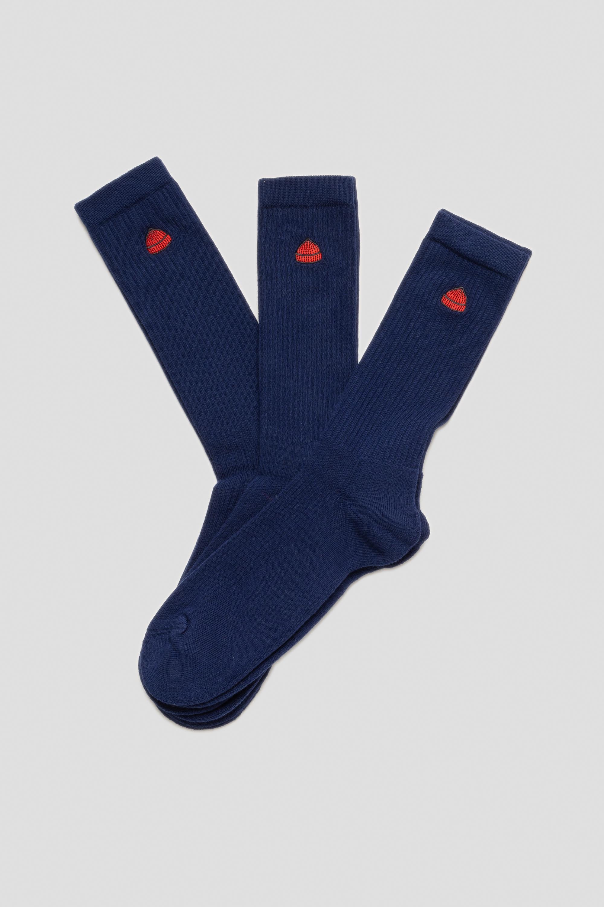 Socks 3-Pack Midnight
