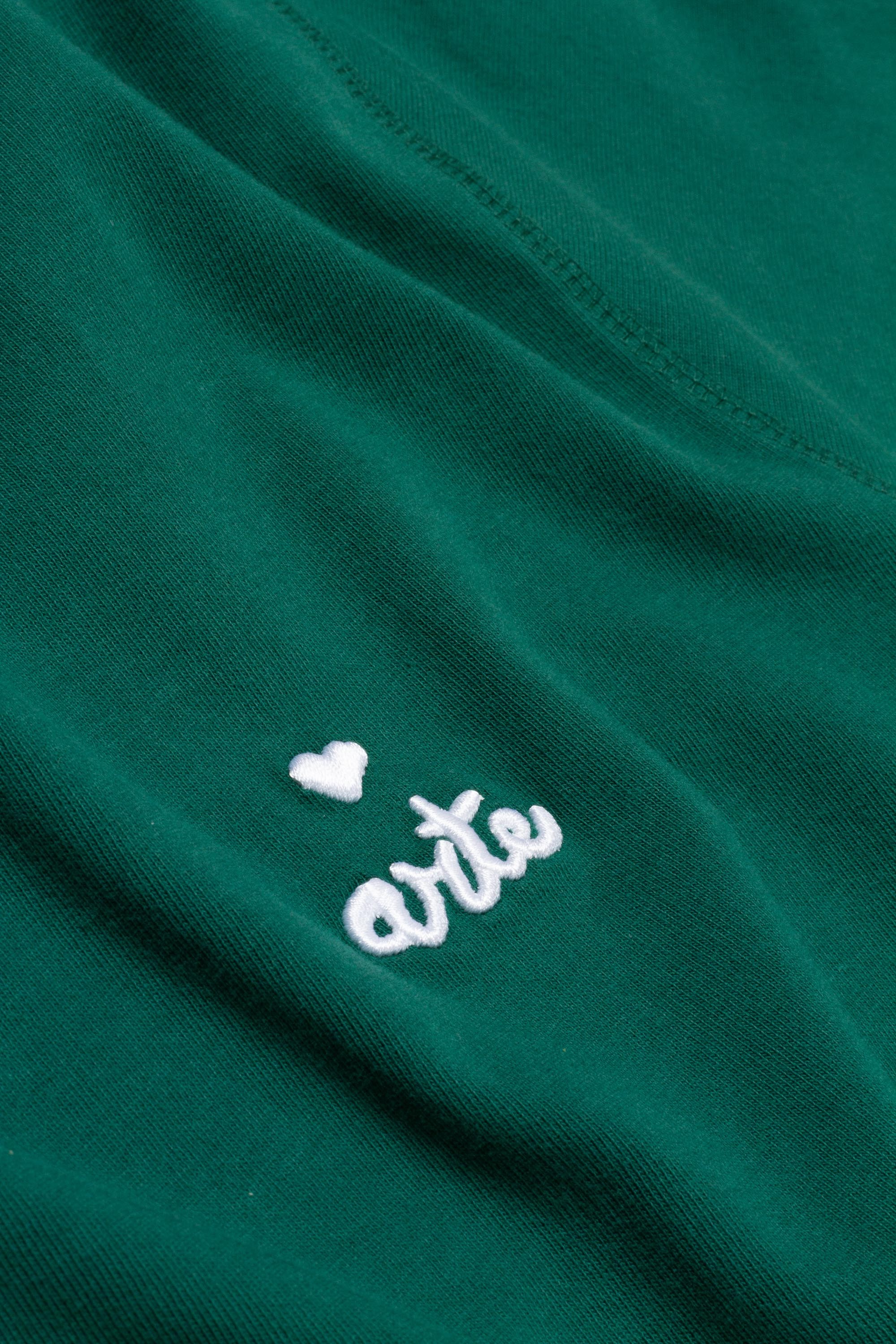 SS25 Heart Logo T-Shirt Green