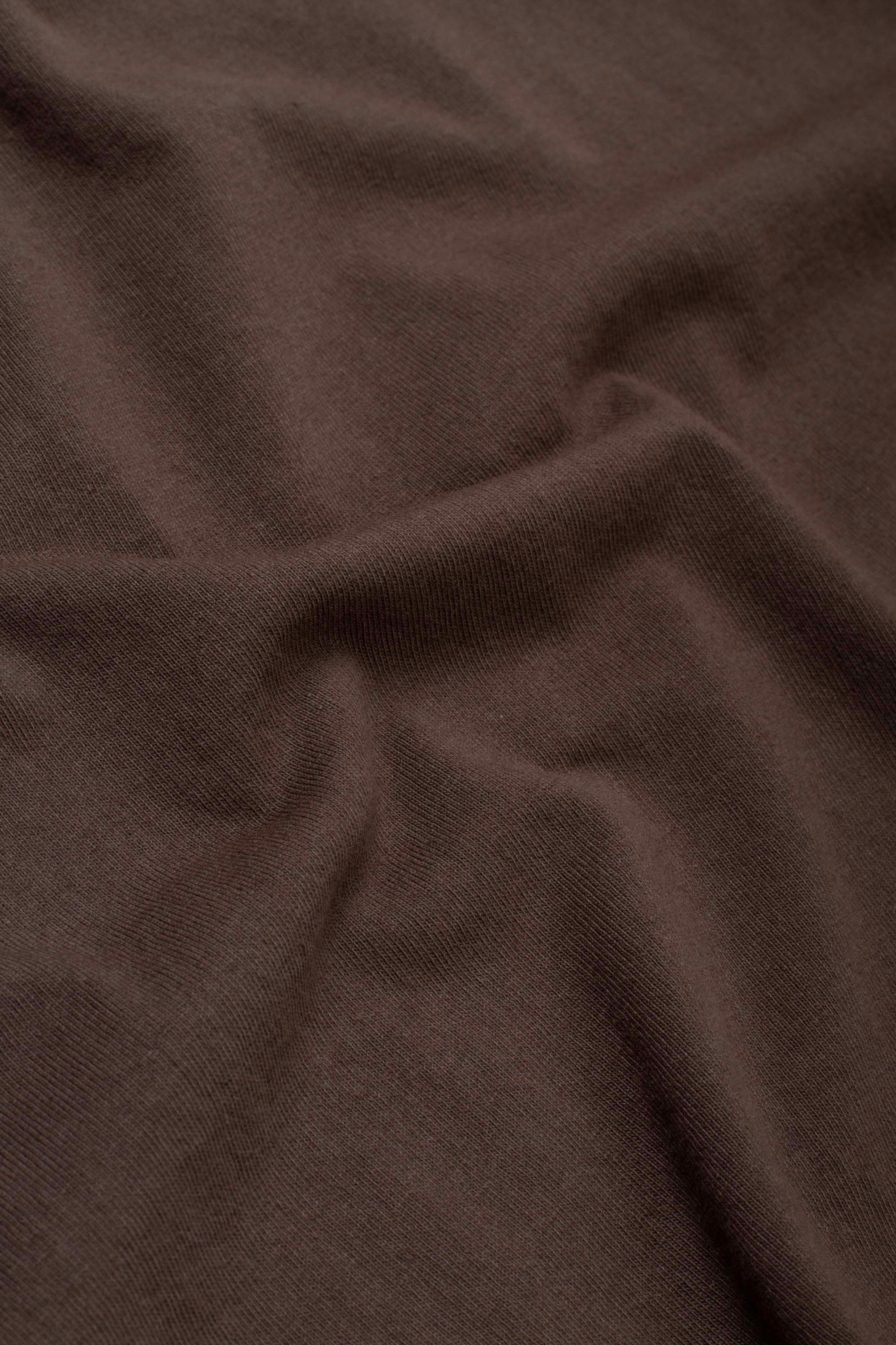 Garment Dyed Top Brown