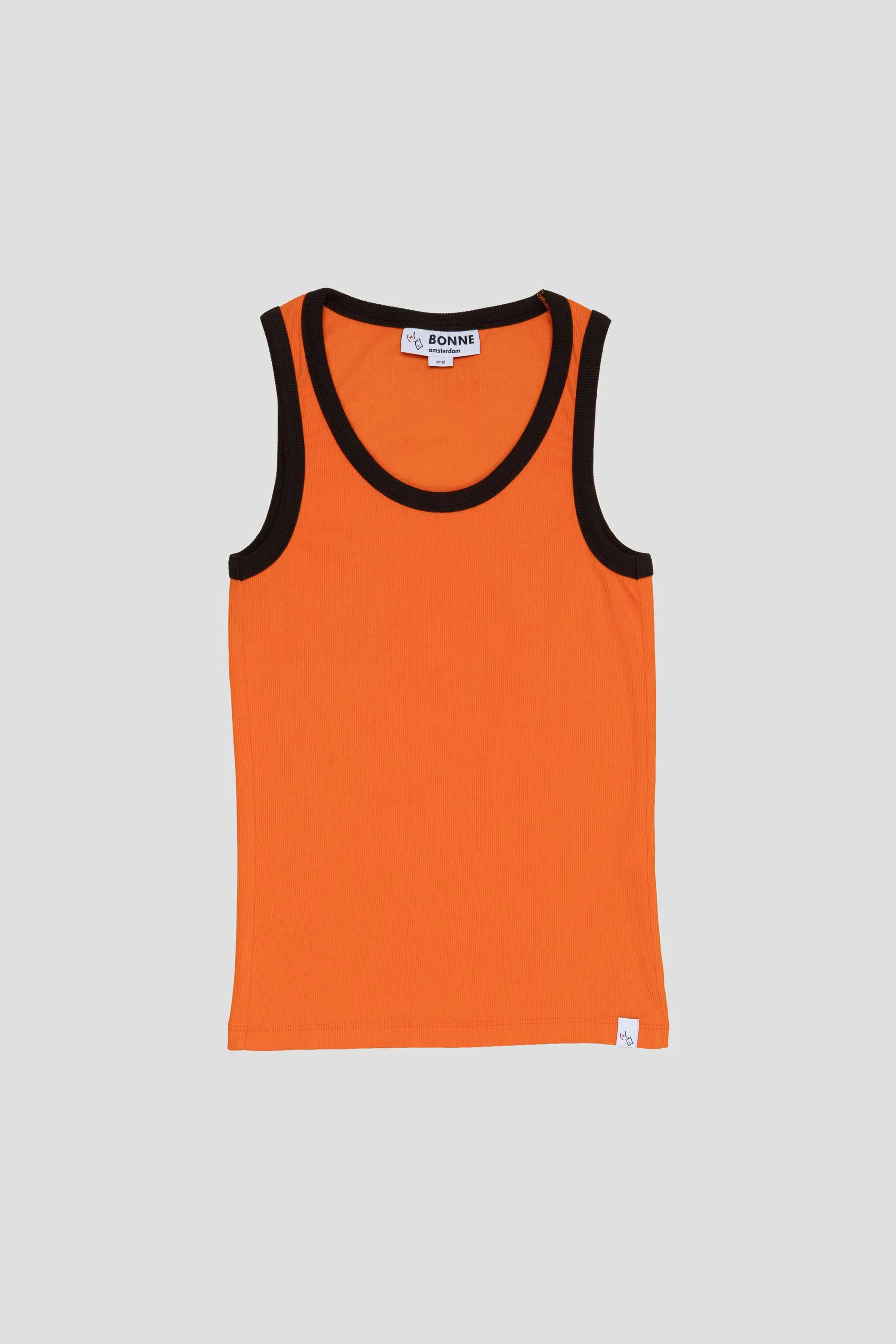 Ringer Tanktop Caution Orange