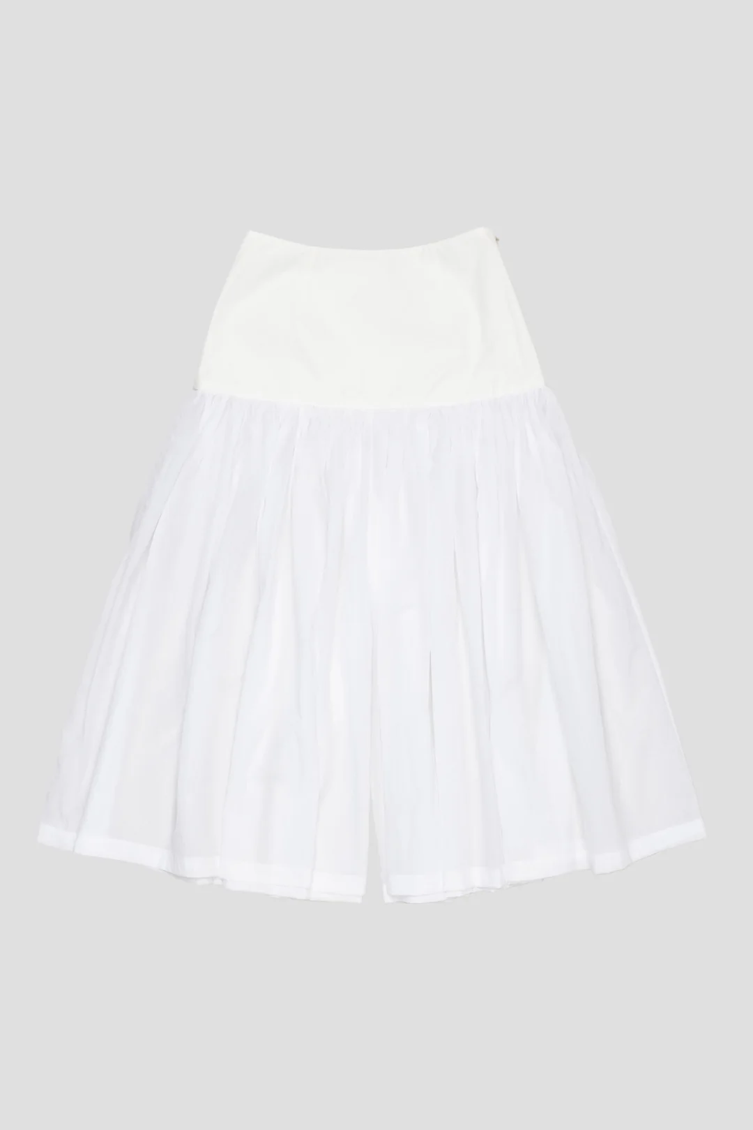AmomentoShirring Culotte Pants White
