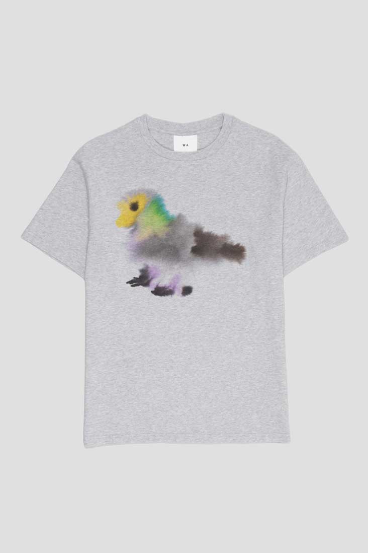 Pigeon T-Shirt Heather Grey