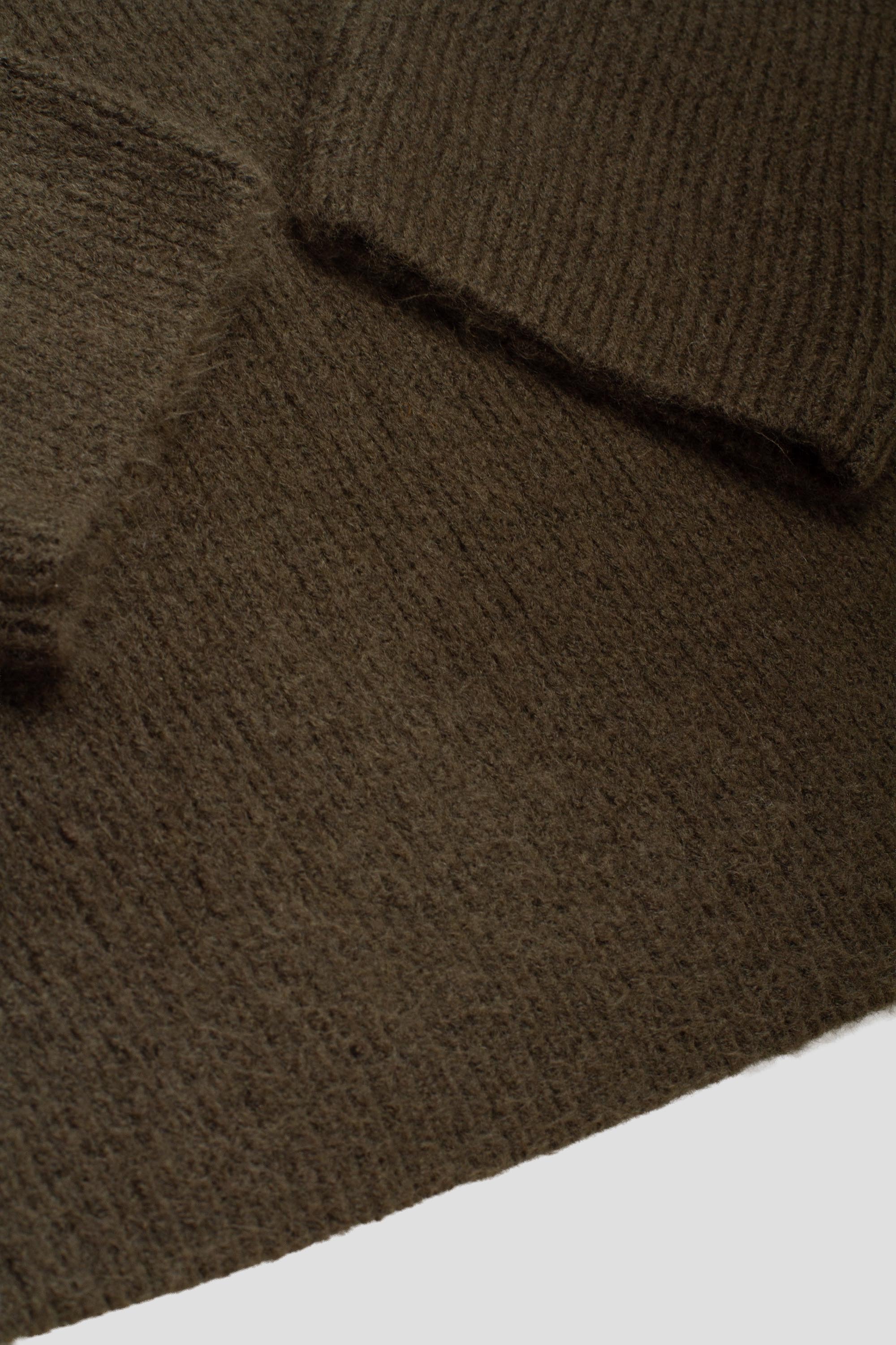 Signature Knitted Crewneck Olive Night