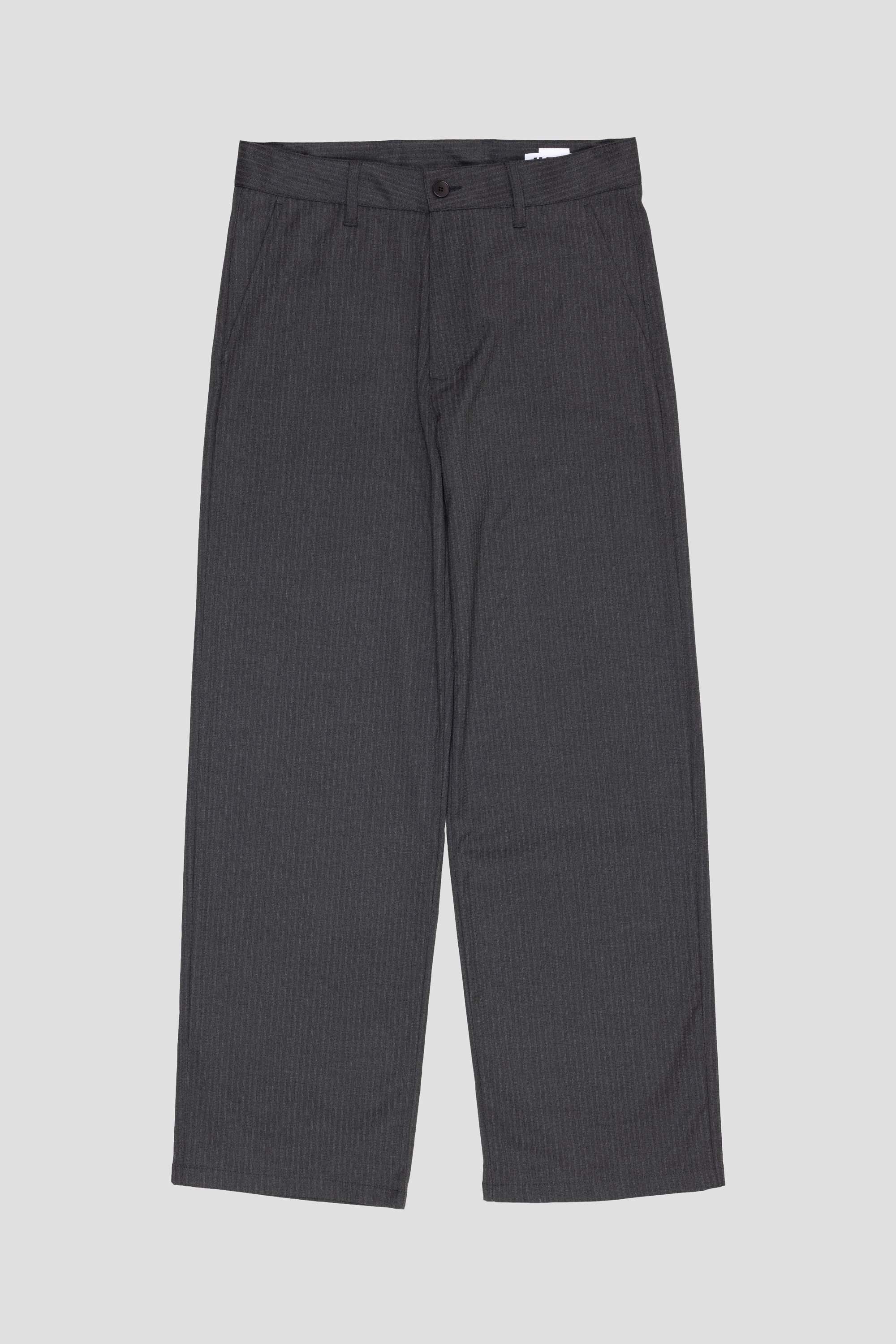 Wind Trousers Grey Pinstripe
