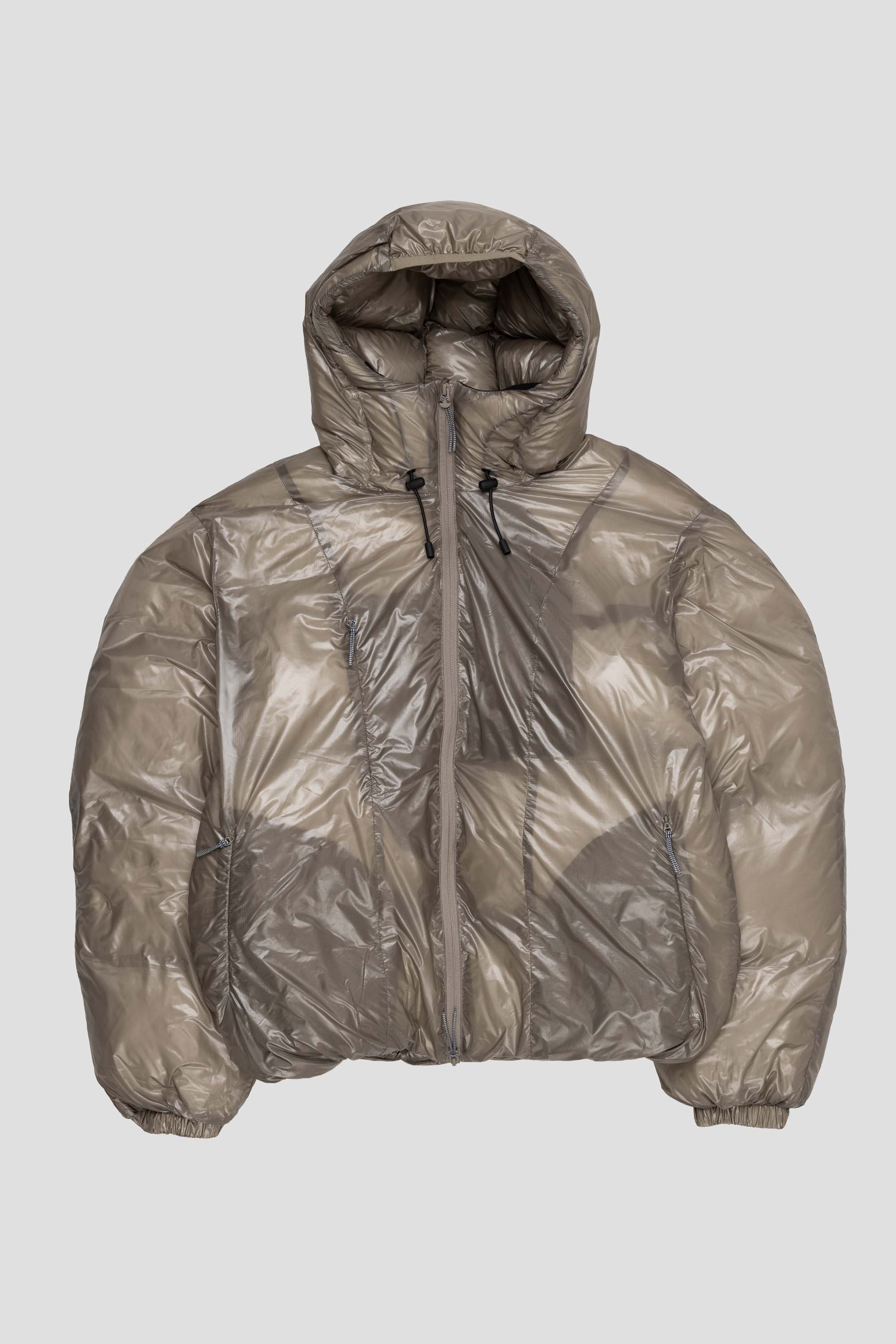 Smooth Down Jacket Taupe