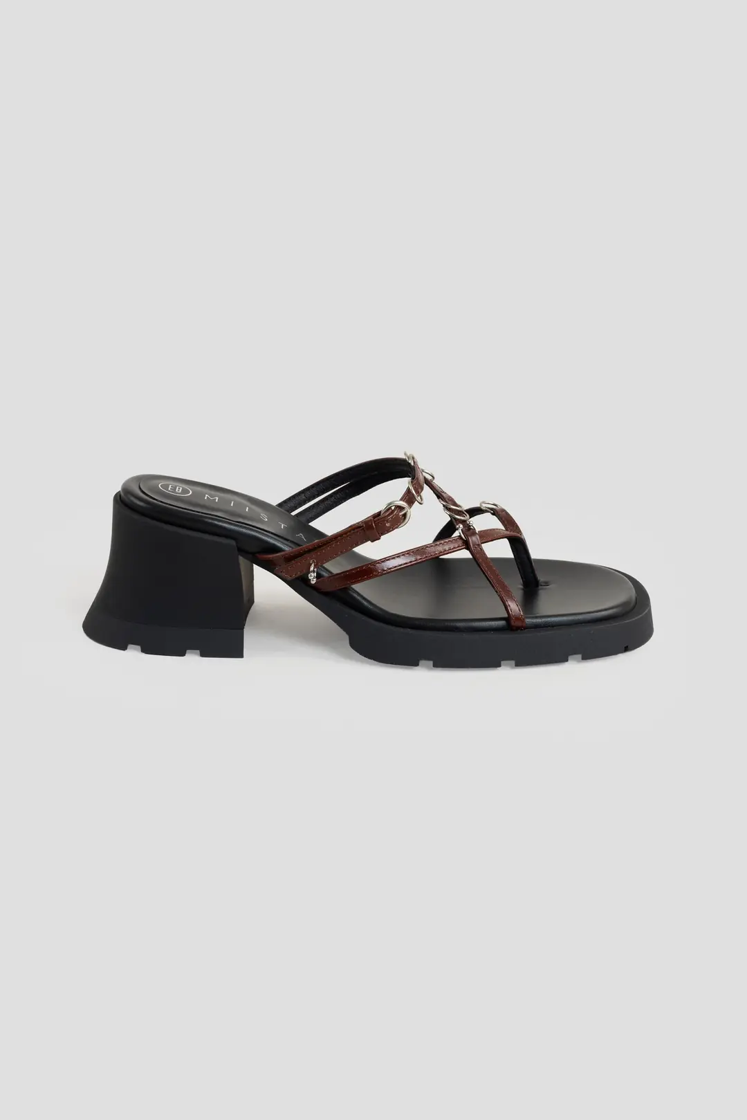 MiistaJaslene Sandals Brown