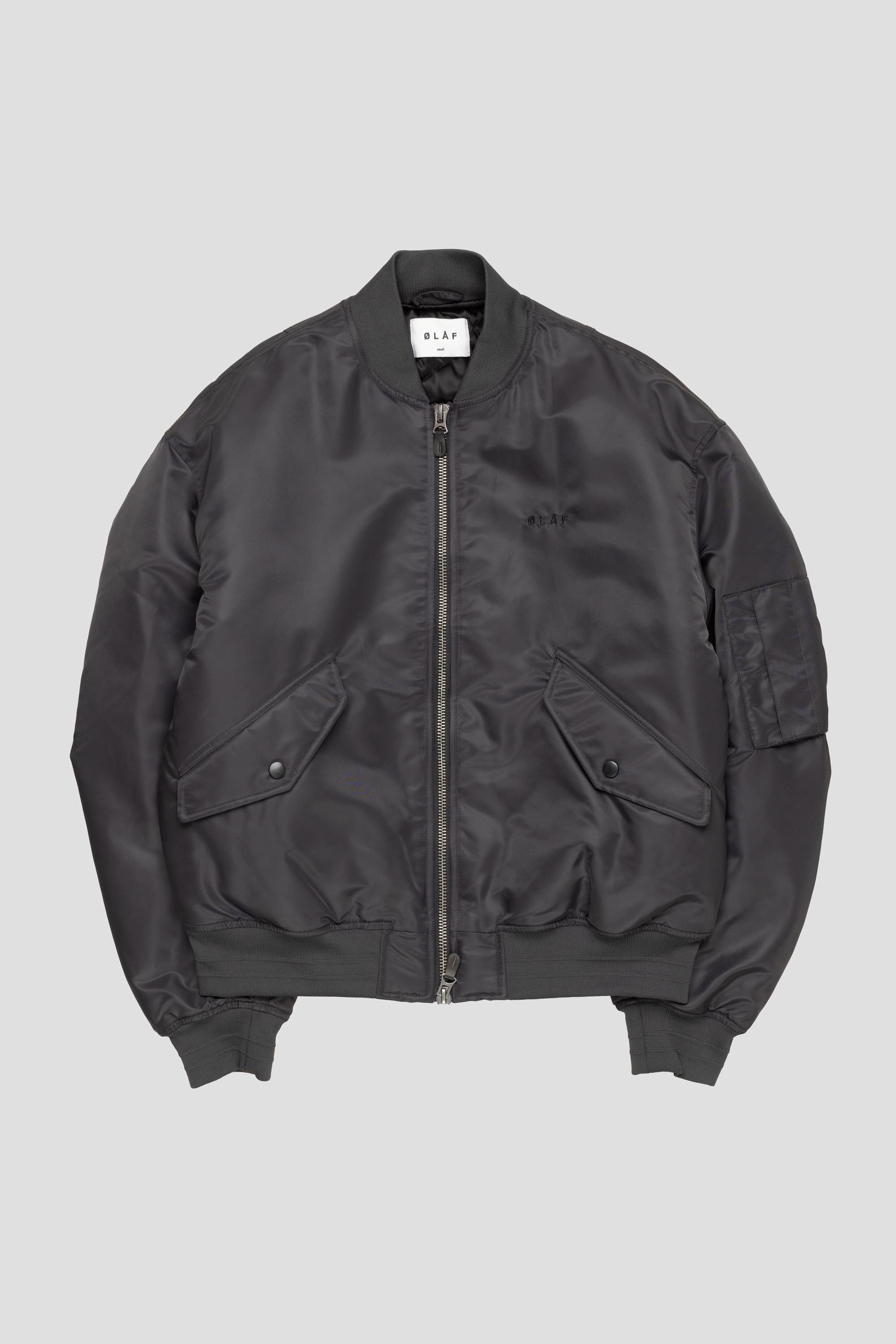 Bomber Jacket Charcoal