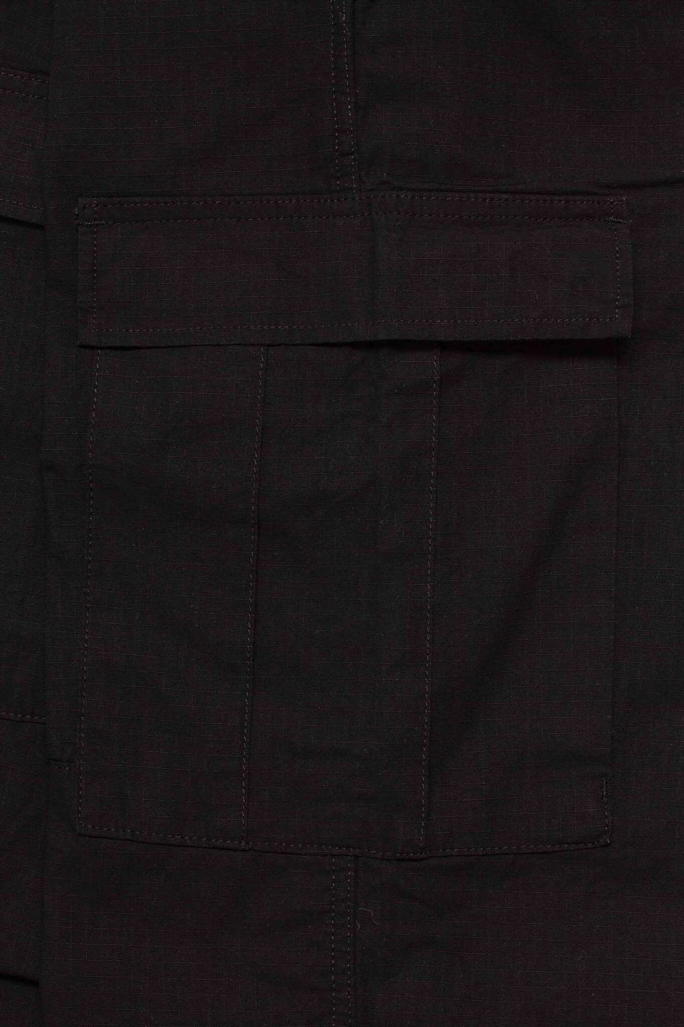 Regular Cargo Pant Black Rinsed