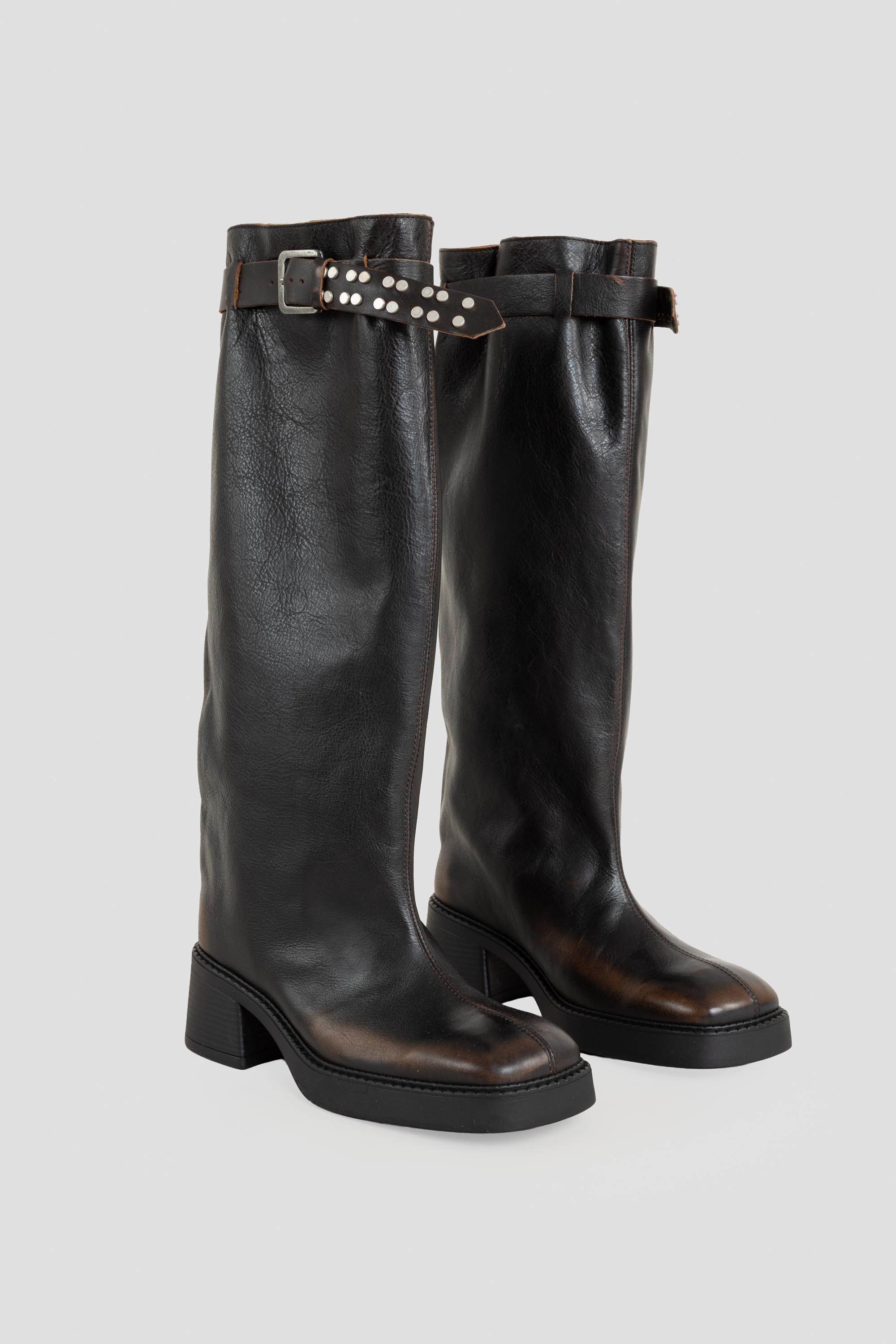 Kristel Tall Boots Brown