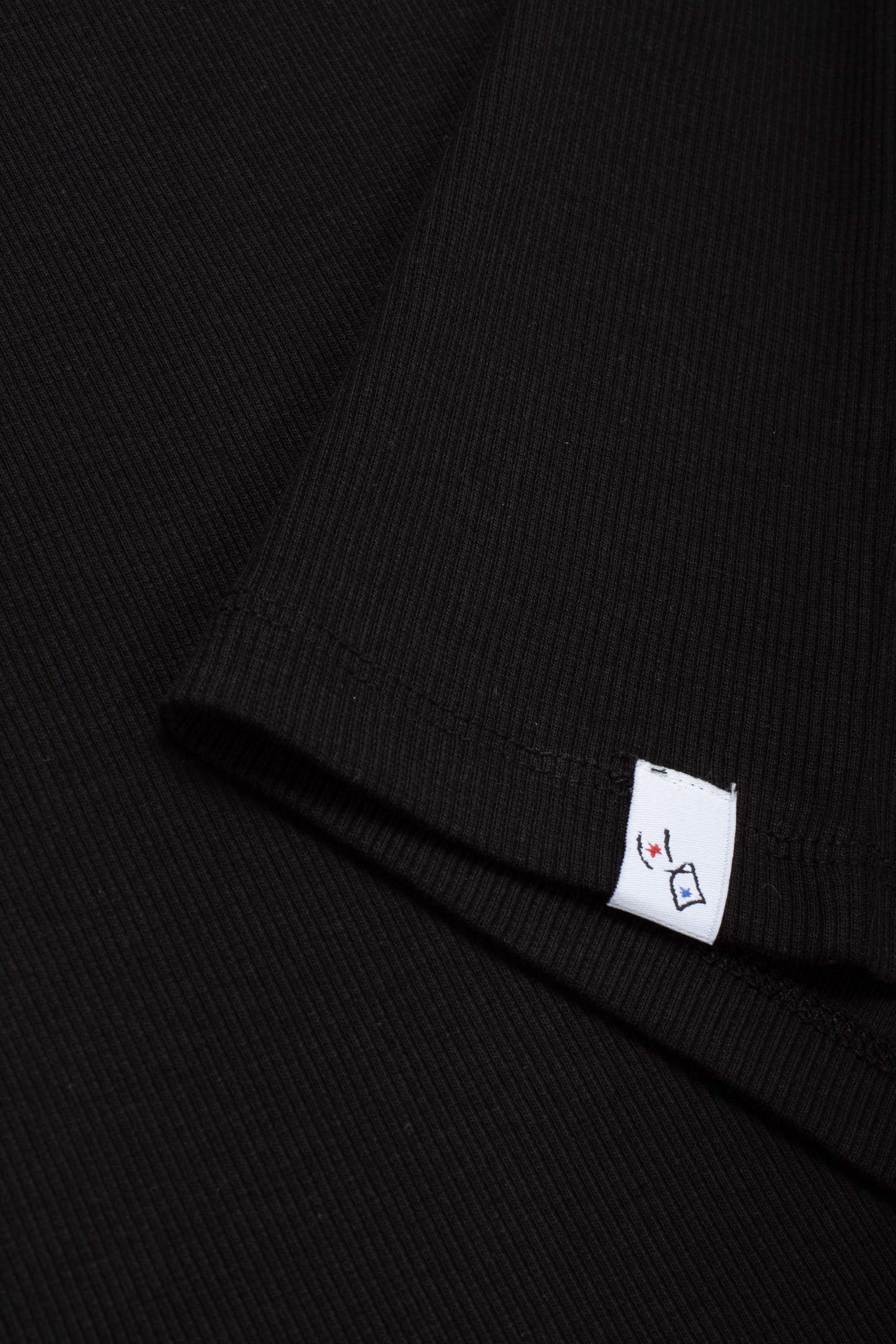 Ringer T-Shirt Black