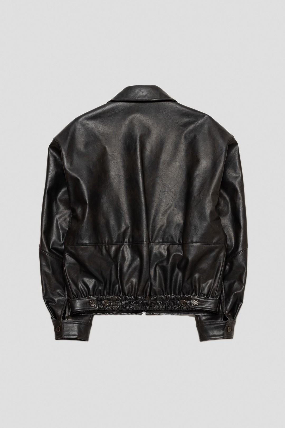 AMOMENTO】24fw VEGAN LEATHER BLOUSON (AMOMENTO/レザー