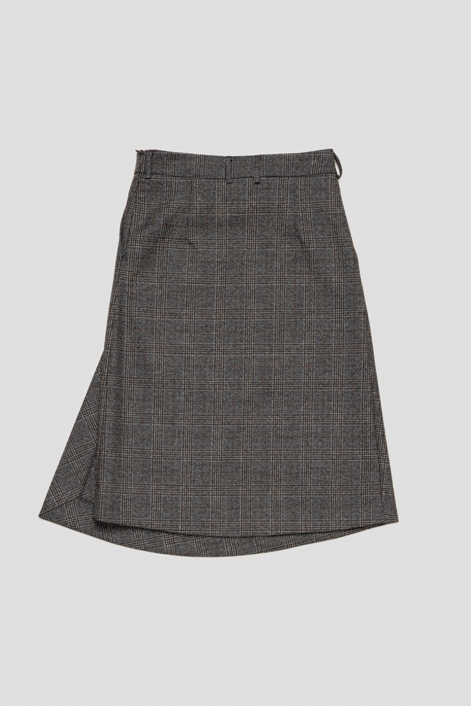 Depend Skirt Grey Glencheck