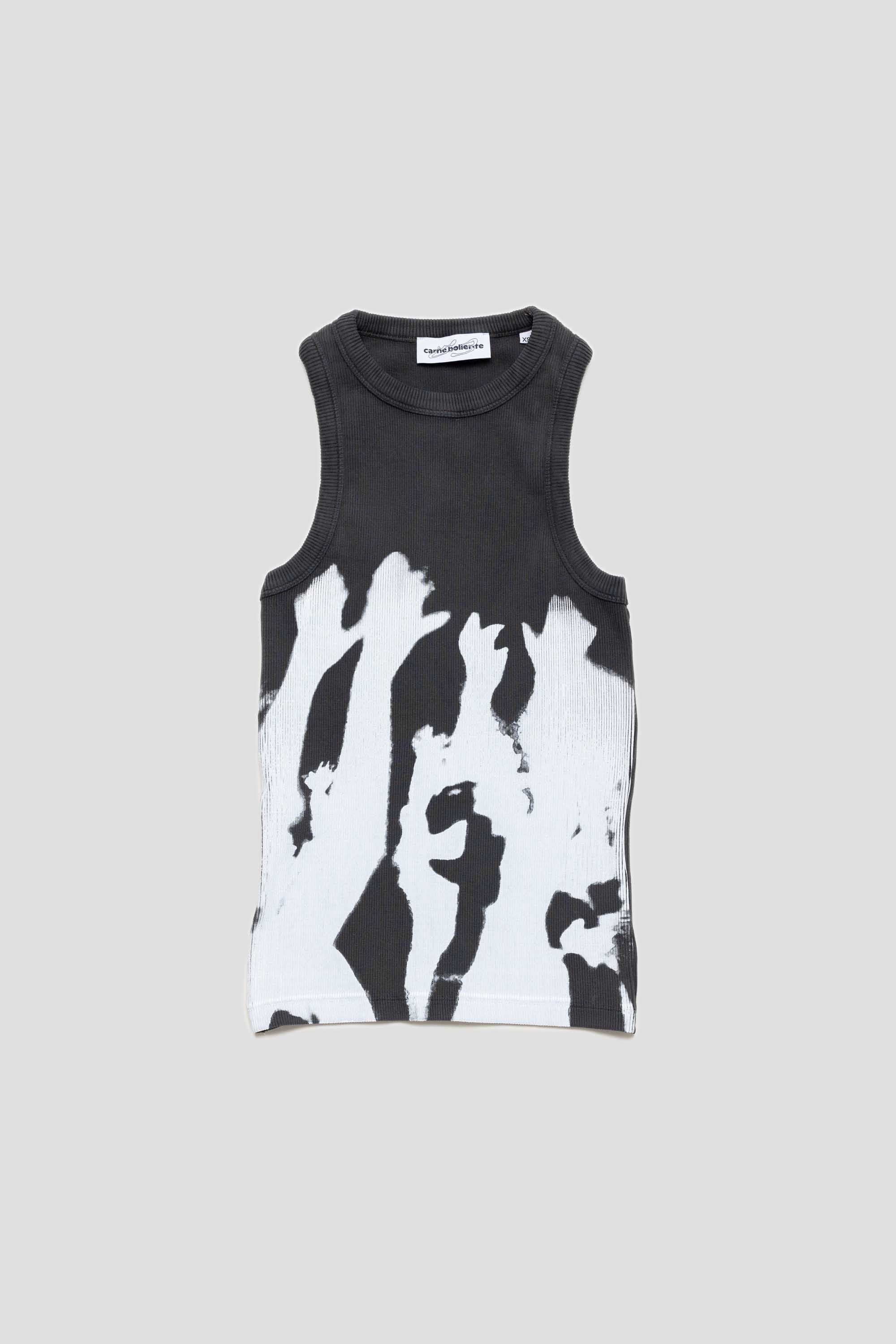 Palms of Pleasure Tank Top Off Black