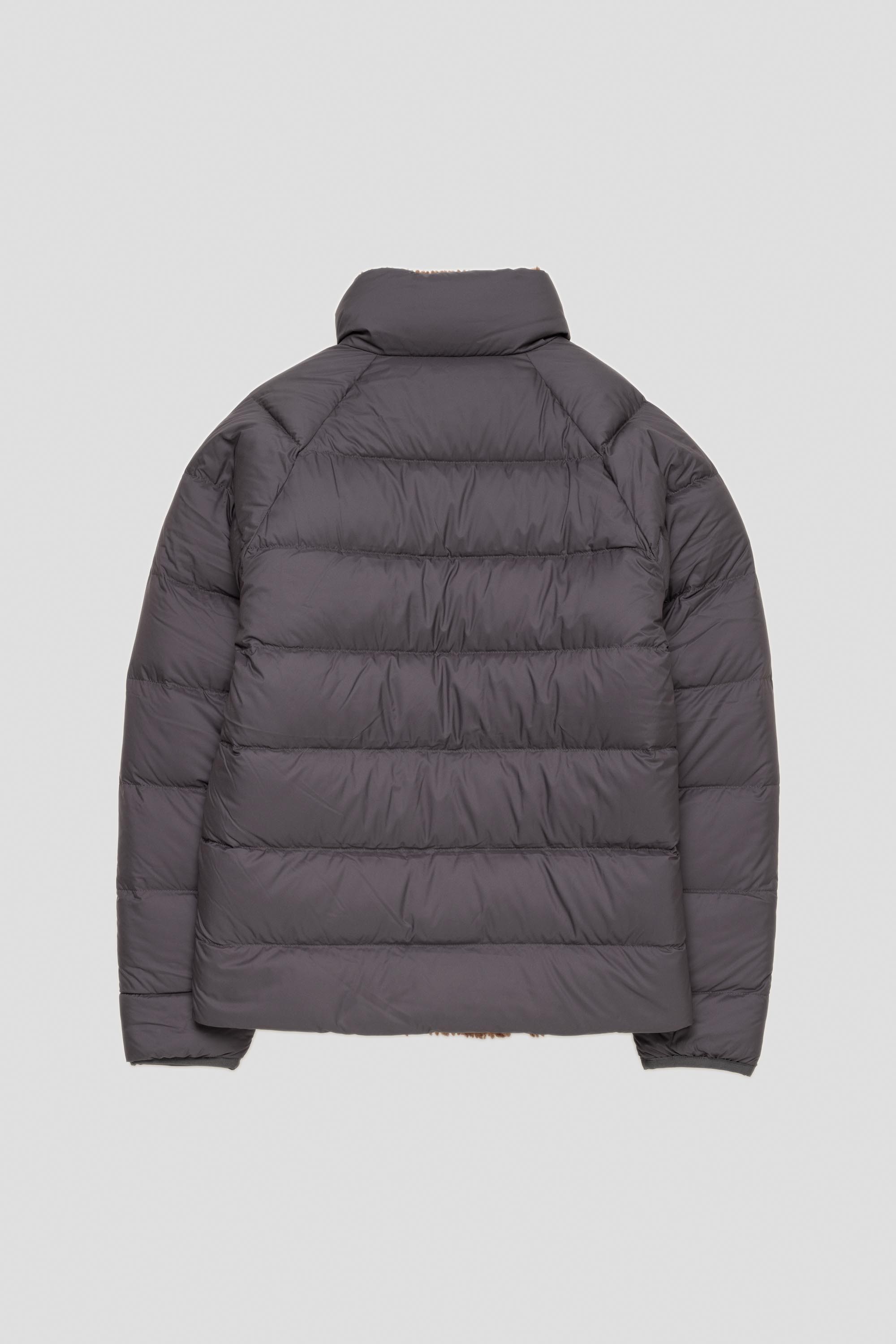 Reversible Silent Down Jacket Ink Black