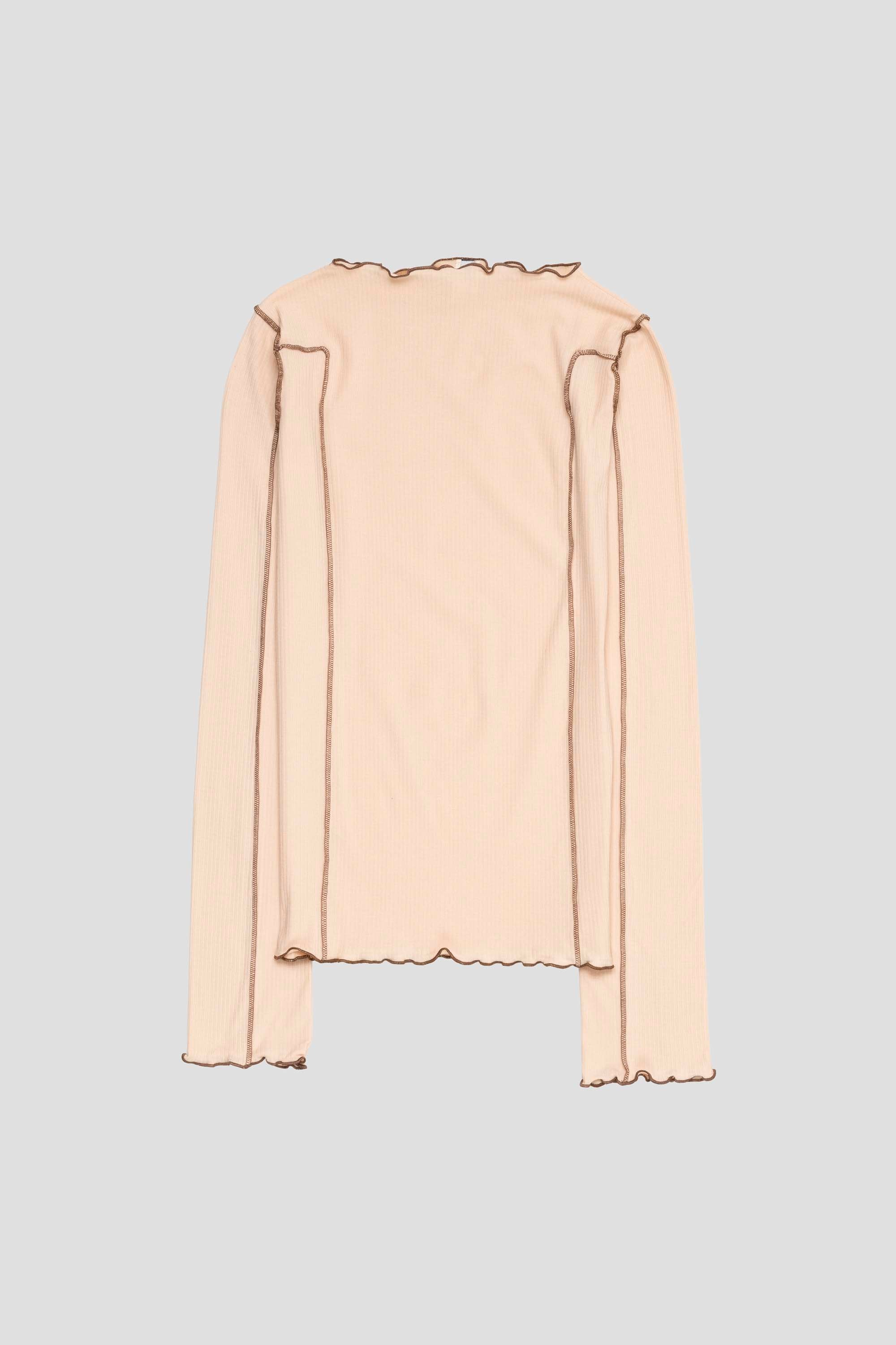 Omato Long Sleeve Tee Tin Beige