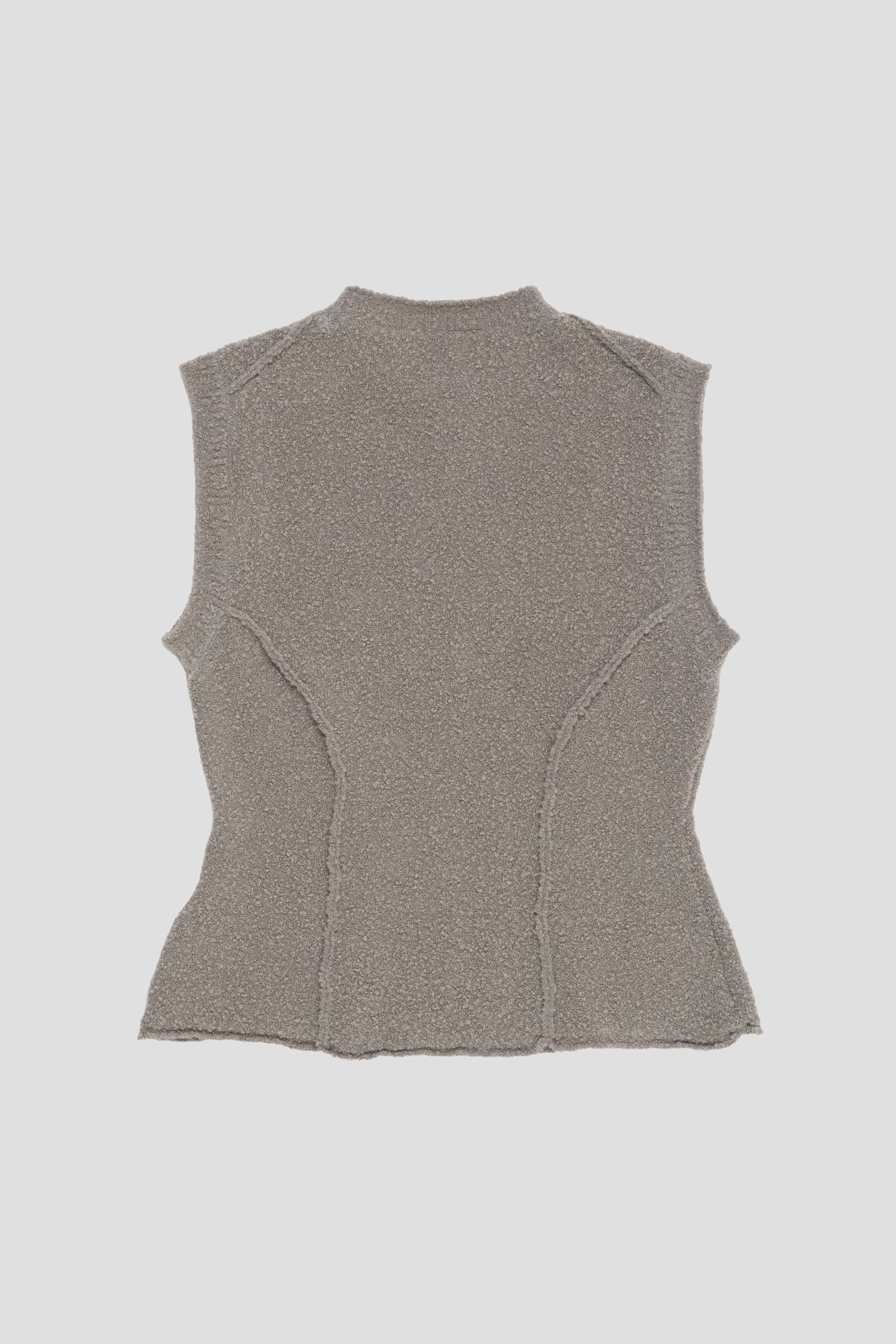 Nashi Vest Stone Grey