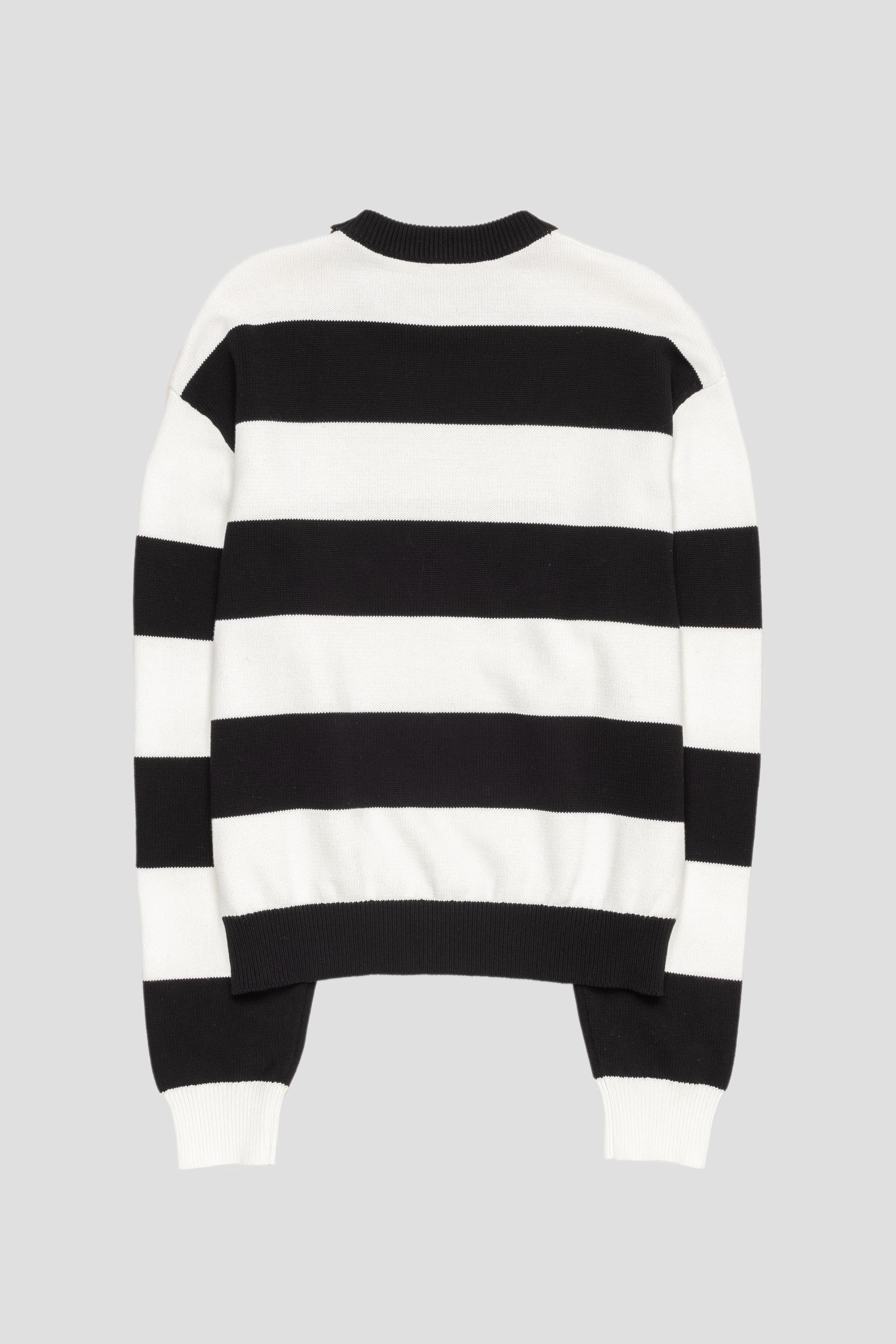 Gabriel Knit Sweater Black/White