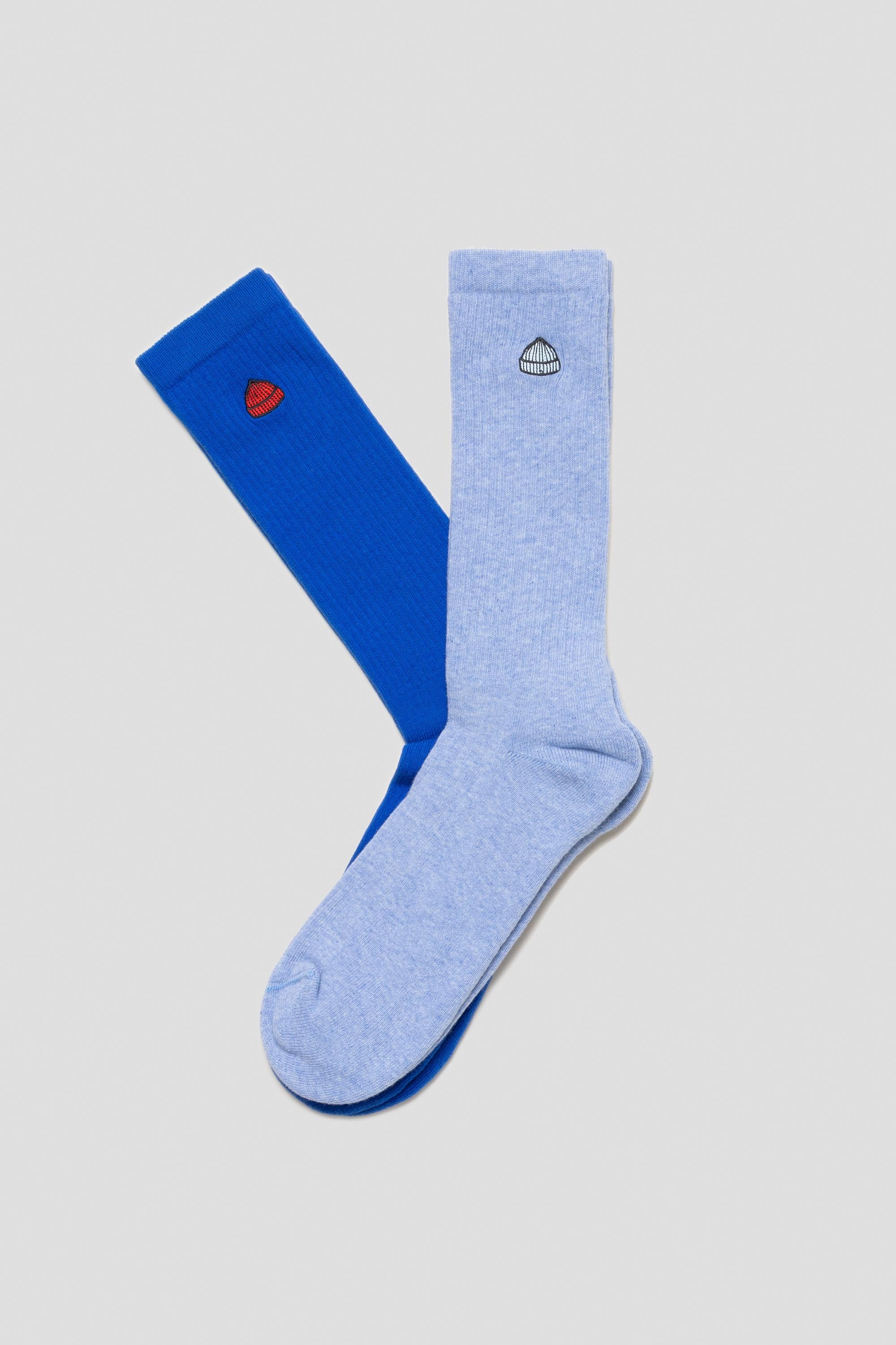 Socks 2-Pack Royal/LB Sky