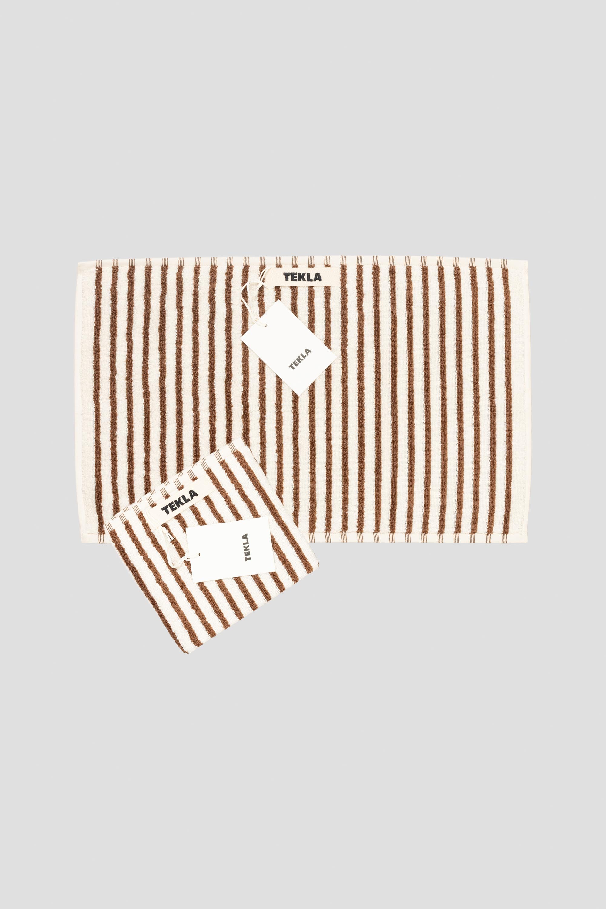 Terry Towel Guest Towel Kodiak Stripes