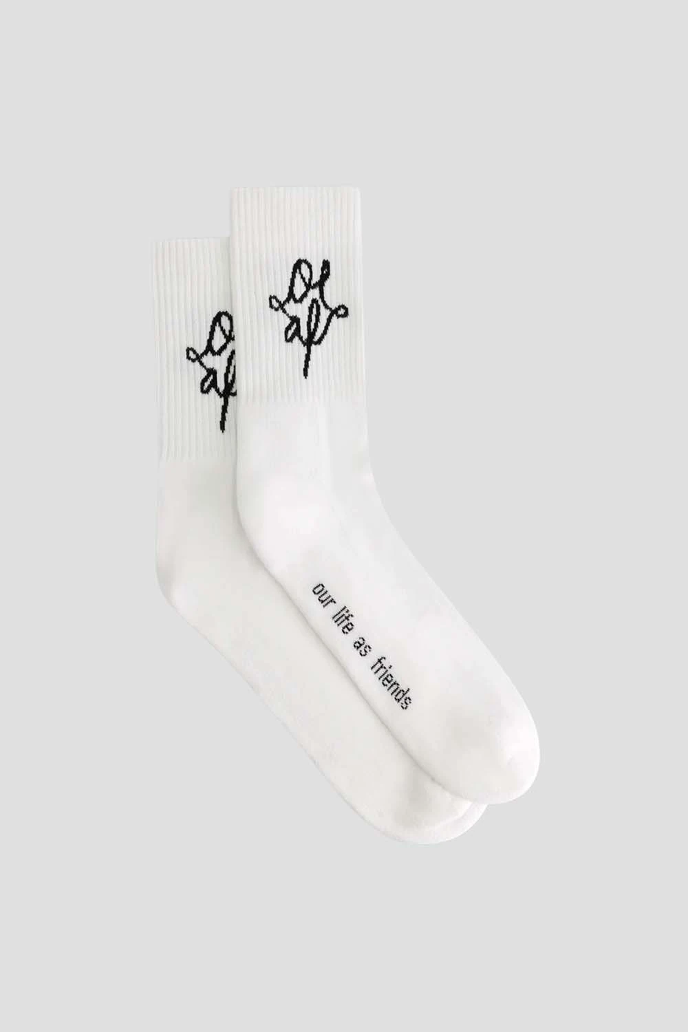 Monogram Socks Optical White