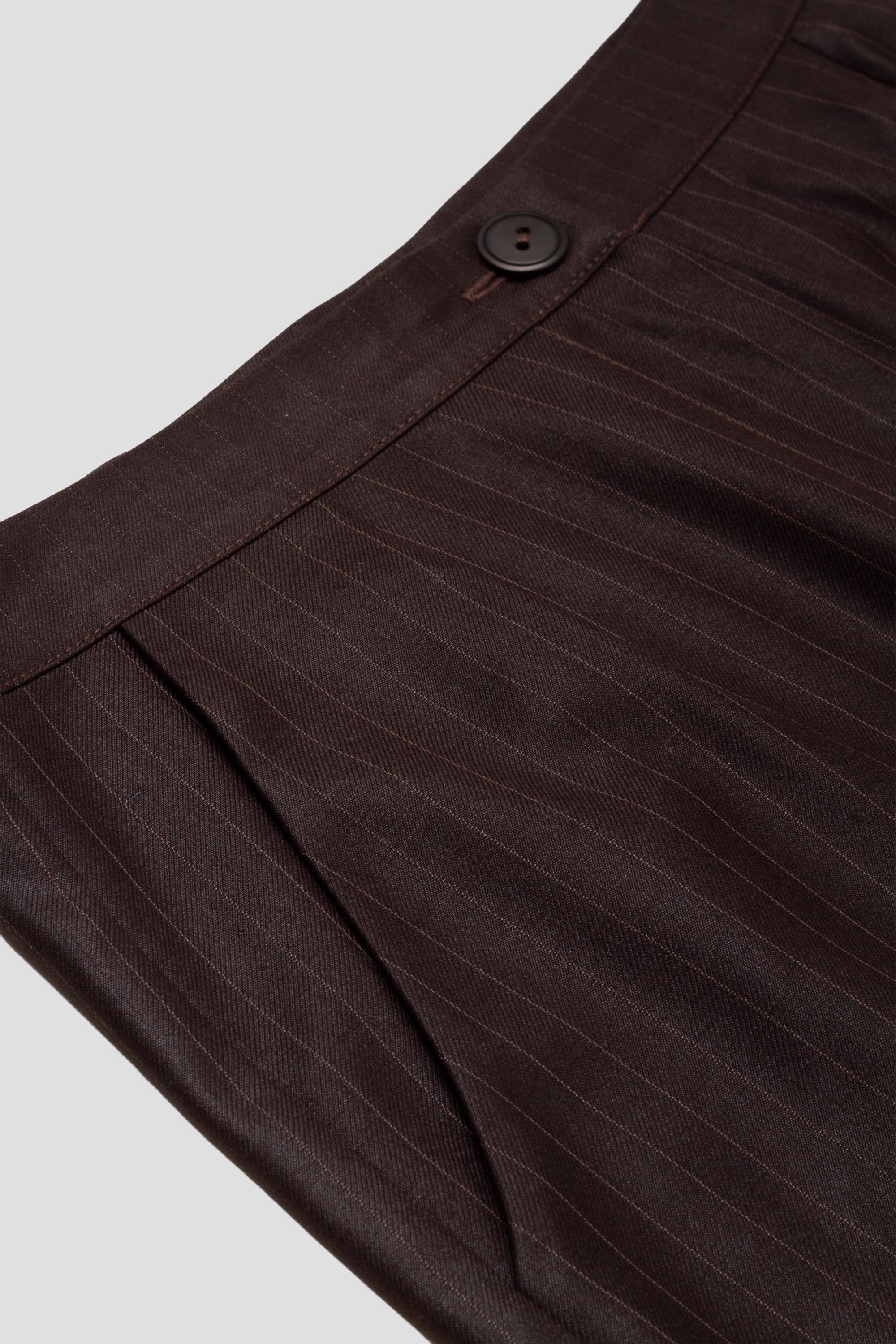 Tie Trousers Brown