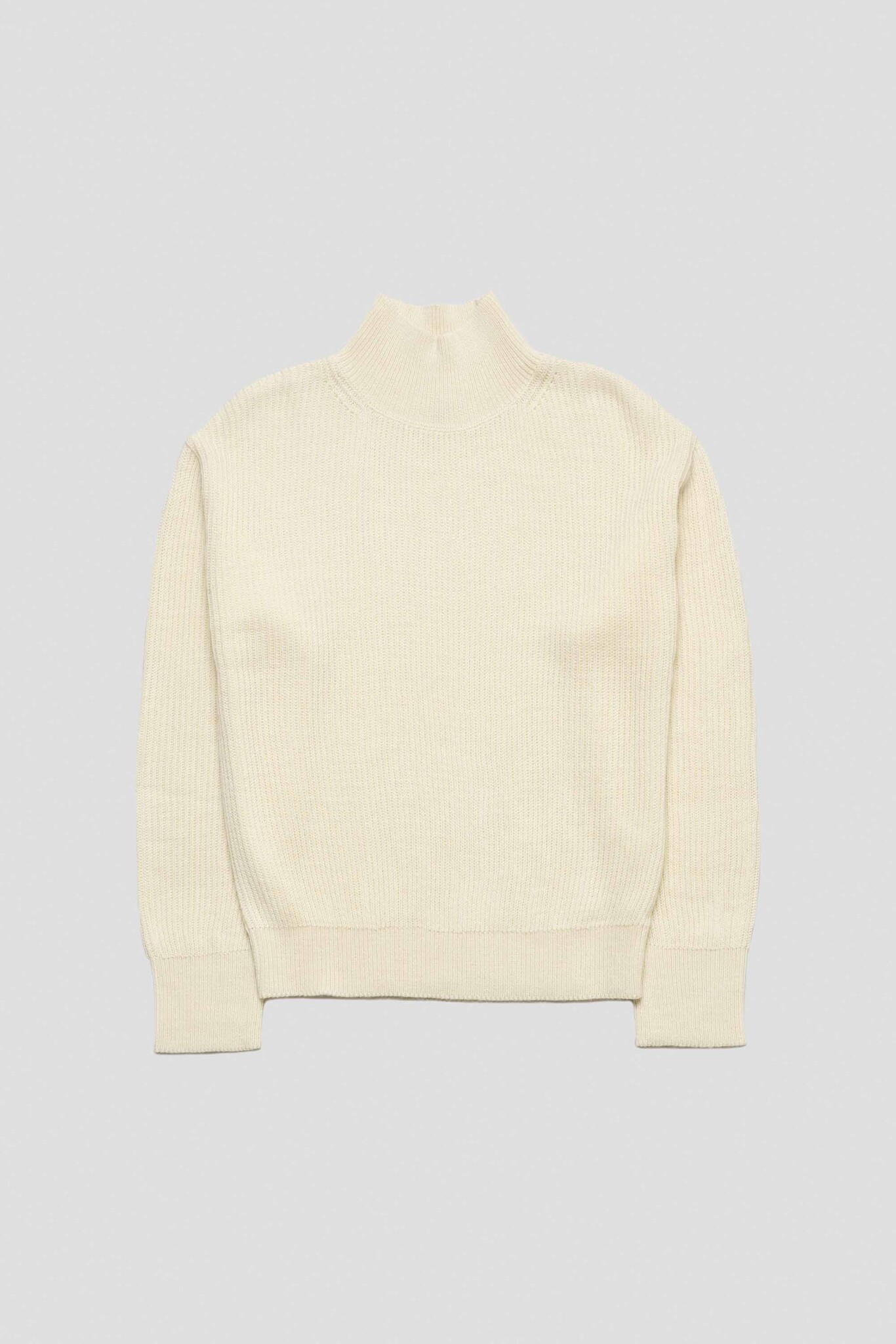 Turtleneck Pullover Ecru