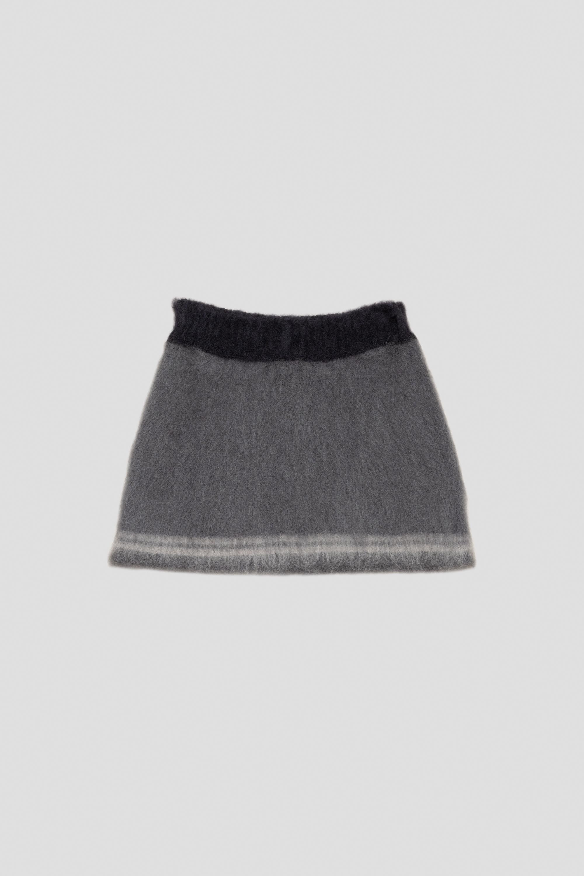 Corinna Belt Skirt Grey