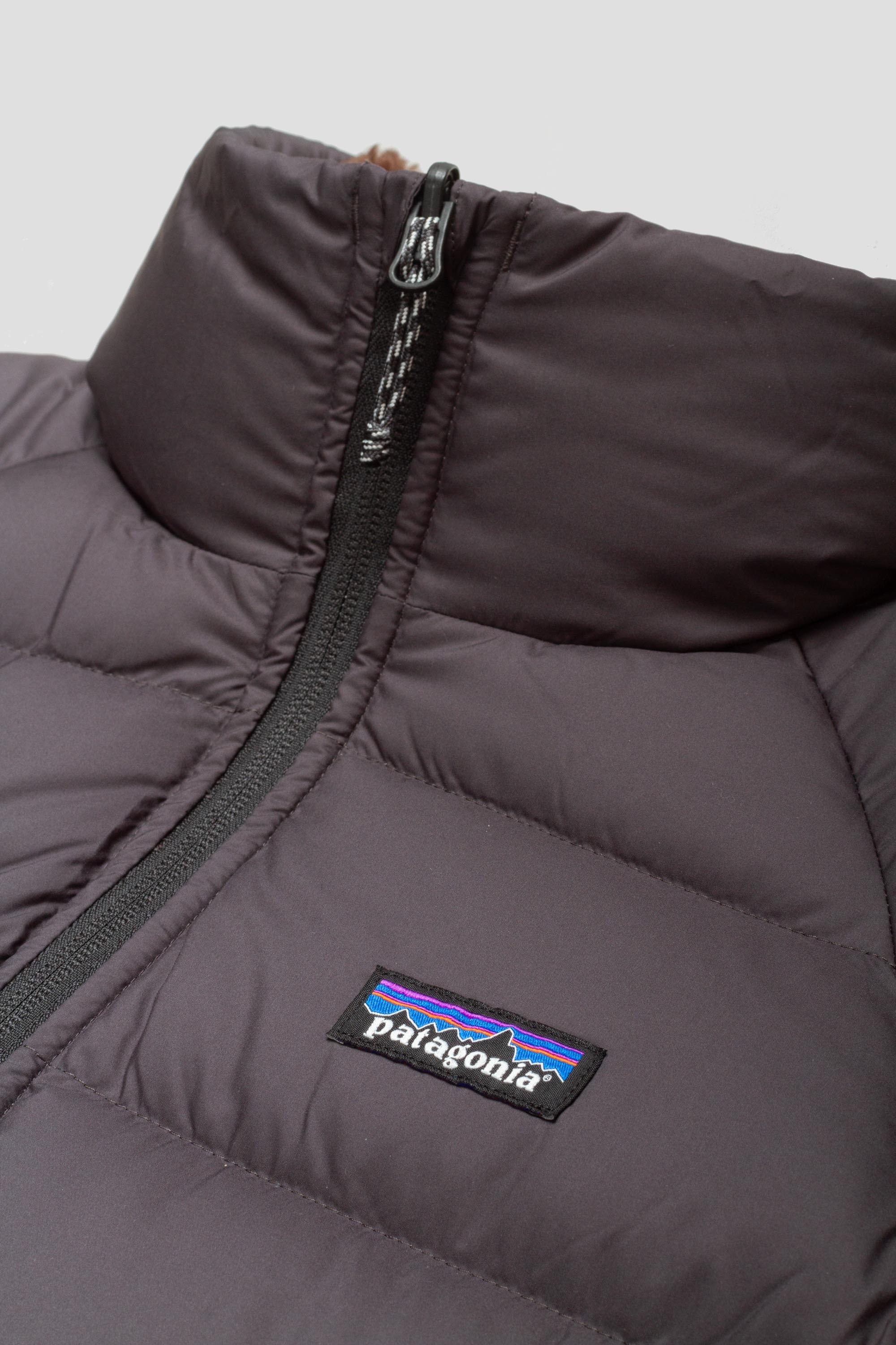 Reversible Silent Down Jacket Ink Black